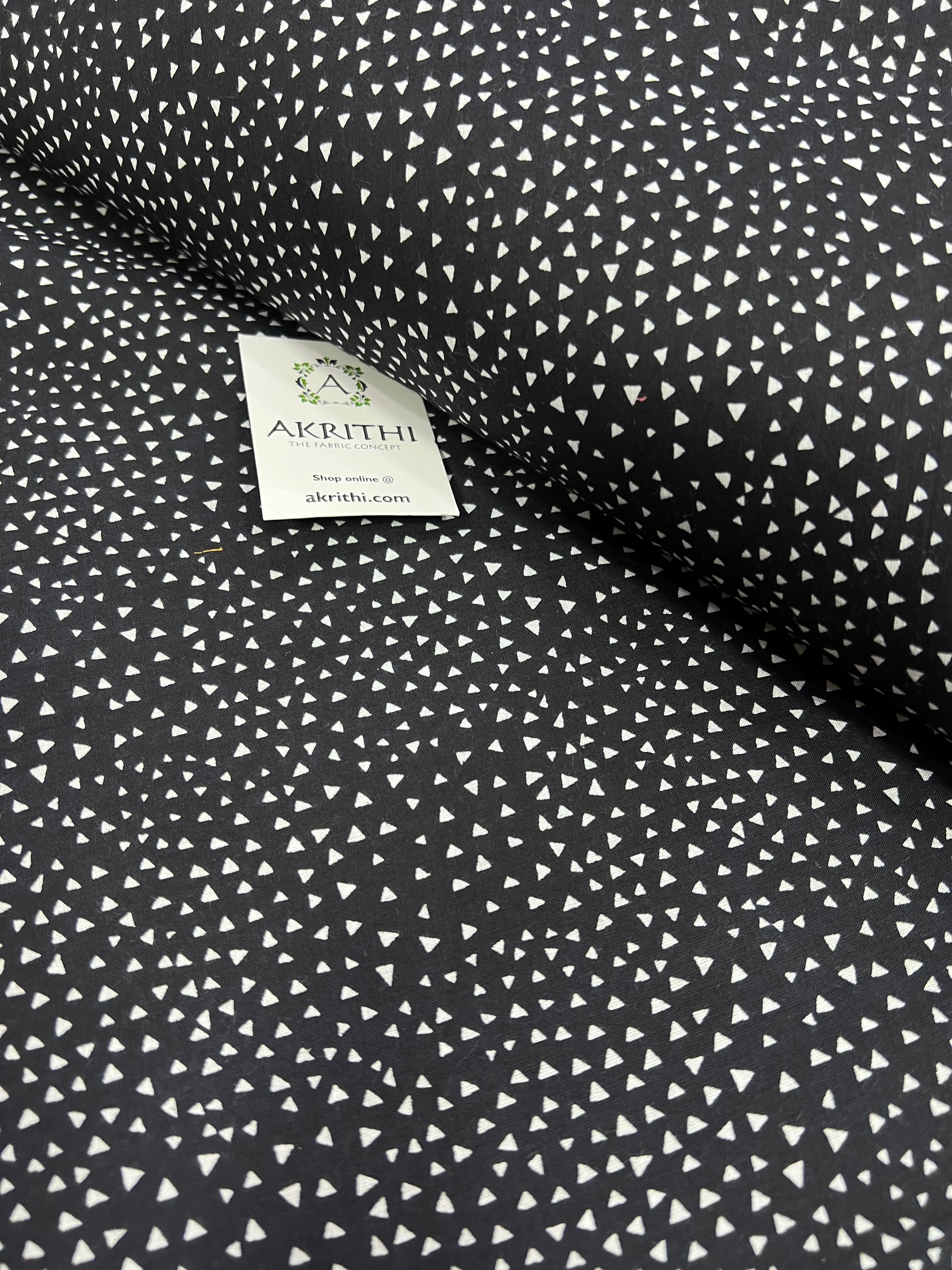 Printed pure cotton fabric