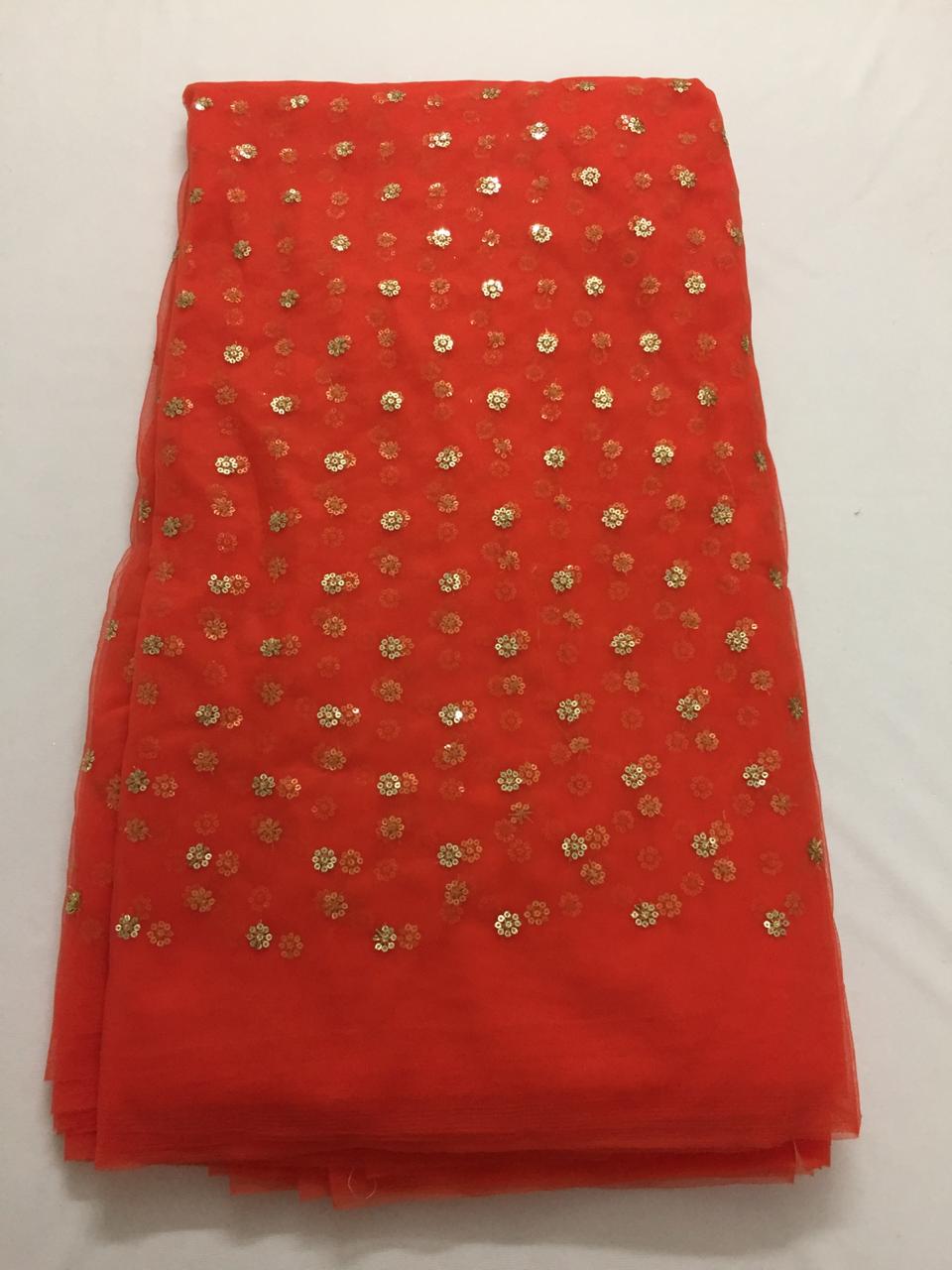 Butti net fabric