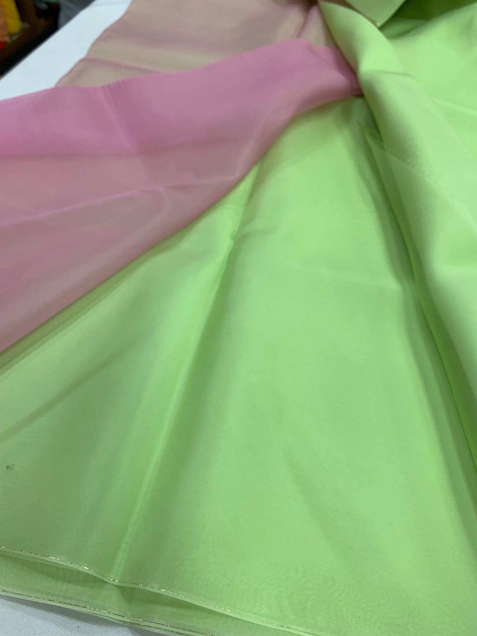 PURE SILK ORGANZA SAREE
