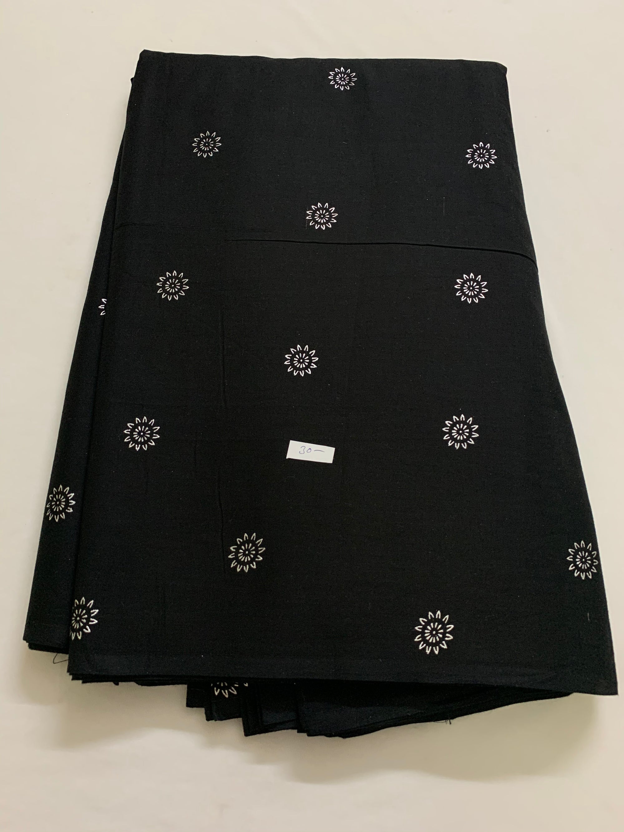 Printed pure cotton fabric