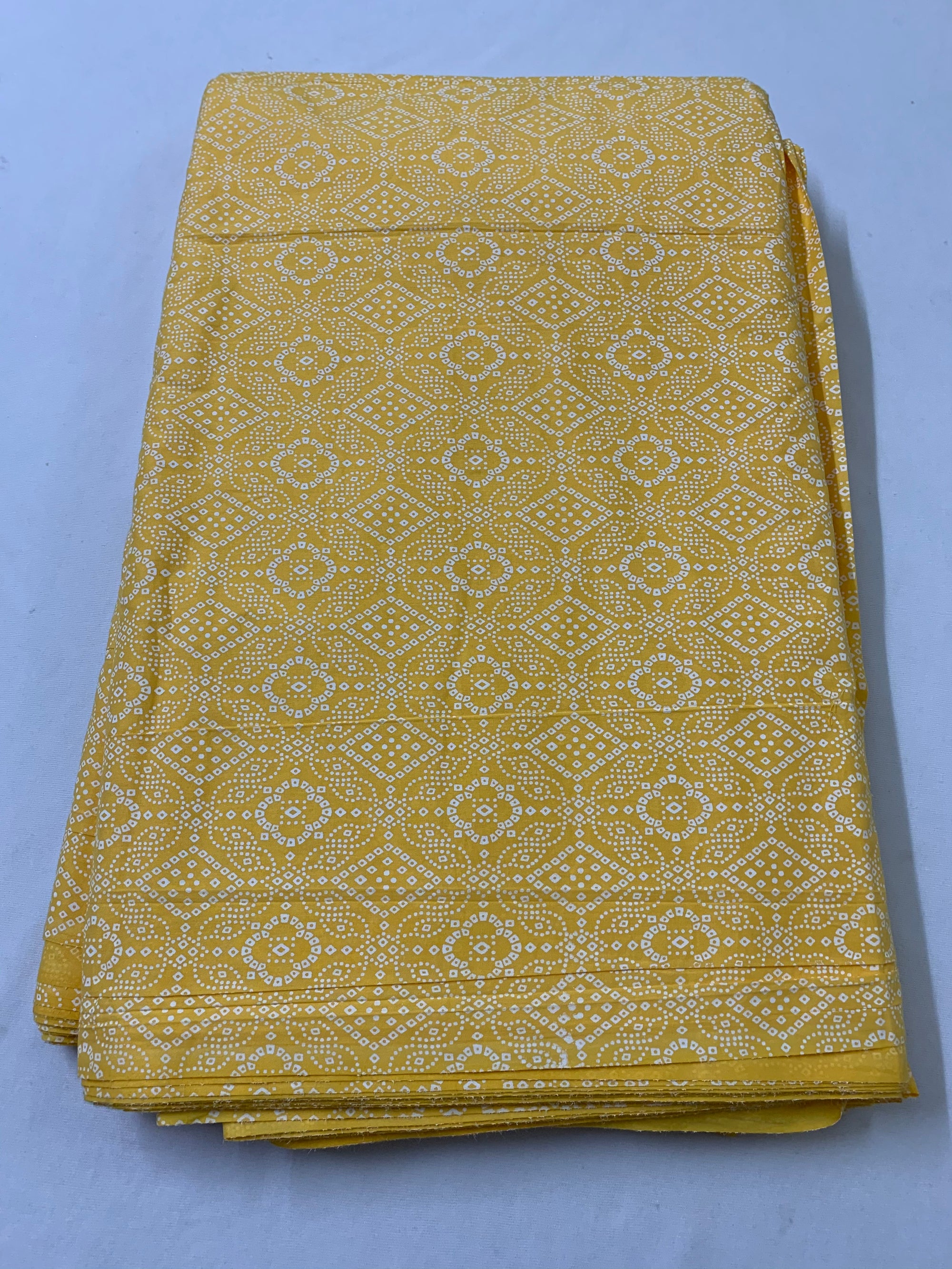 Printed pure cotton fabric