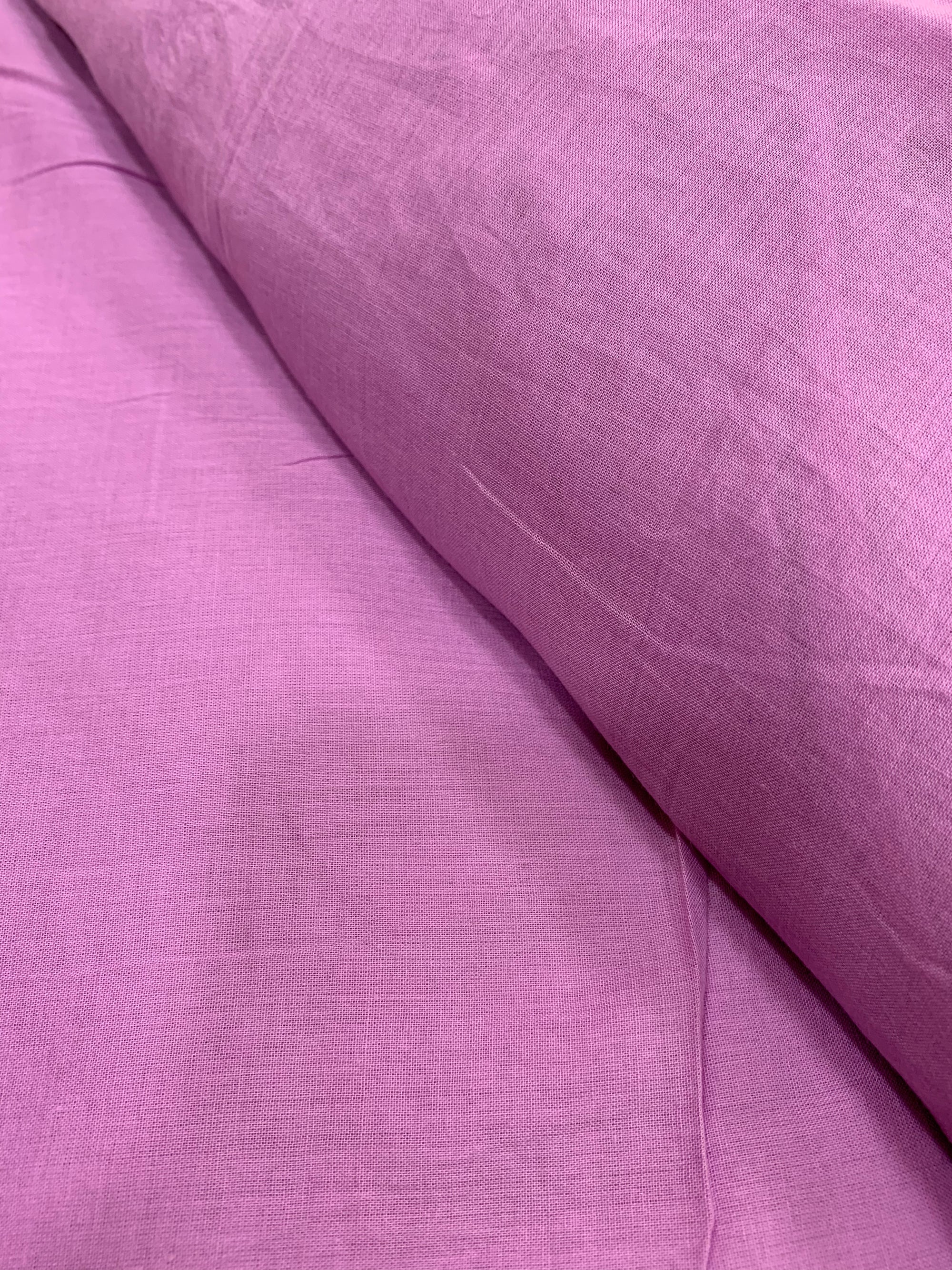 Plain pure mul cotton fabric