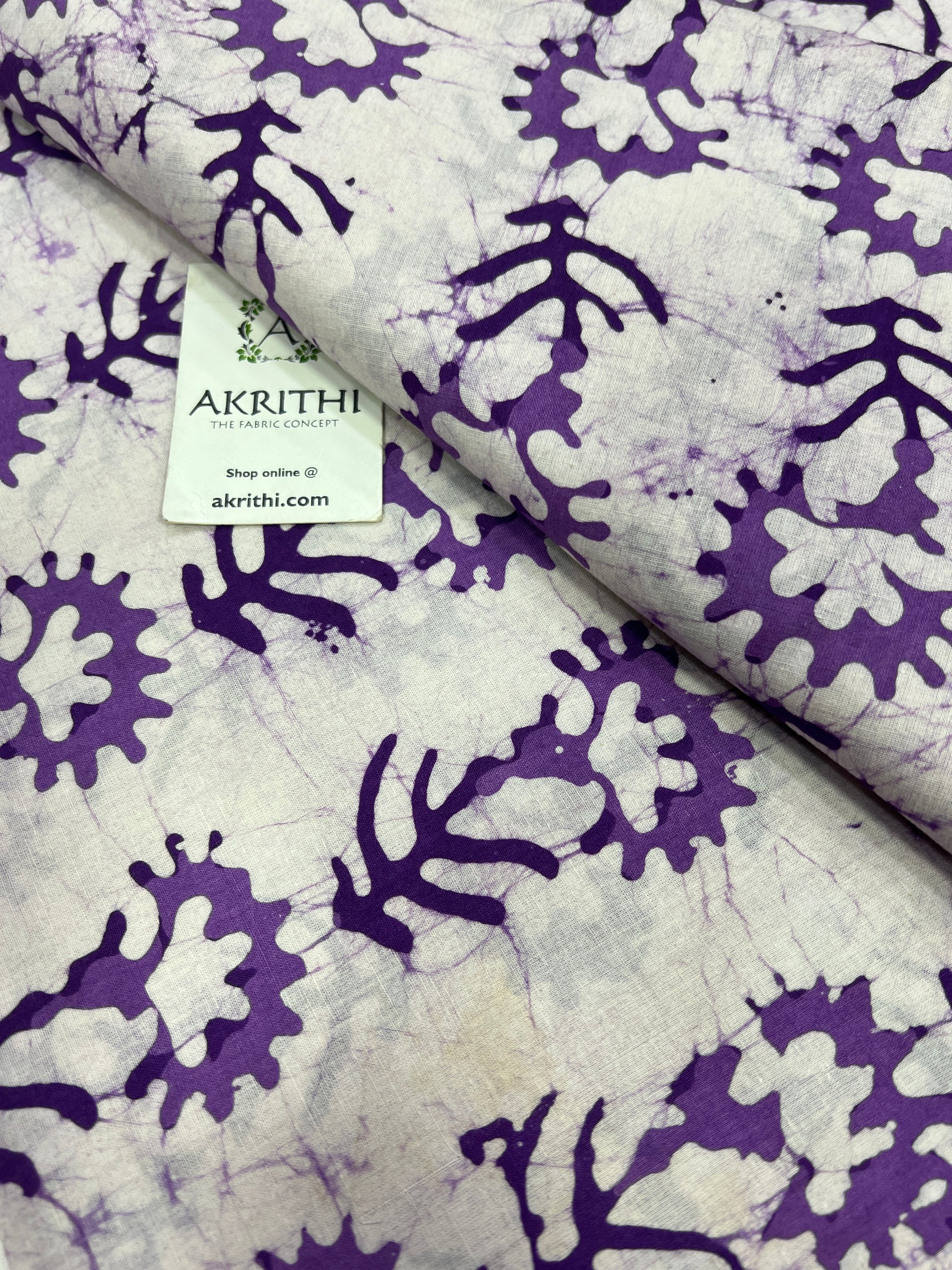 Batik pure cotton fabric