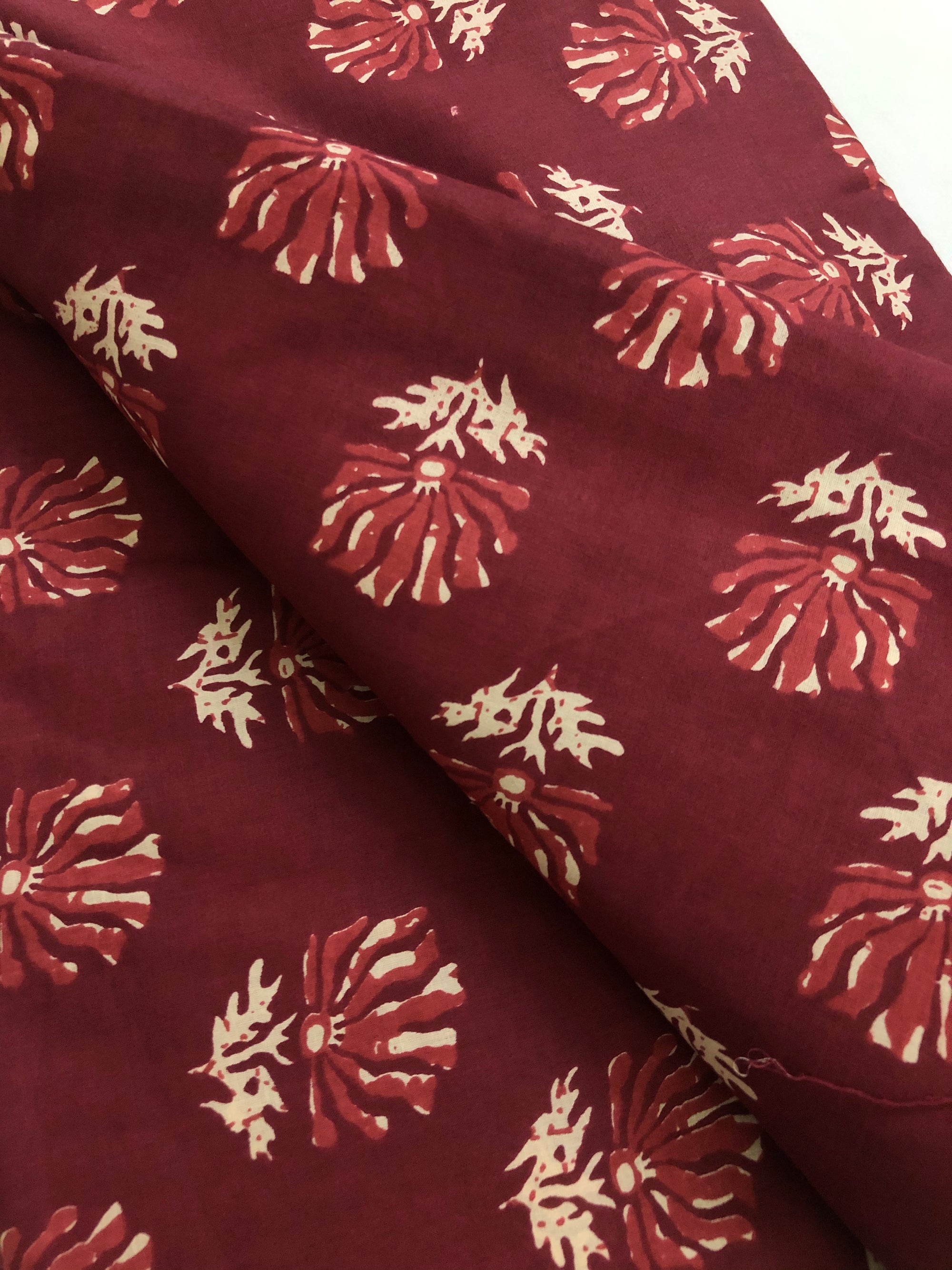Printed cotton fabric