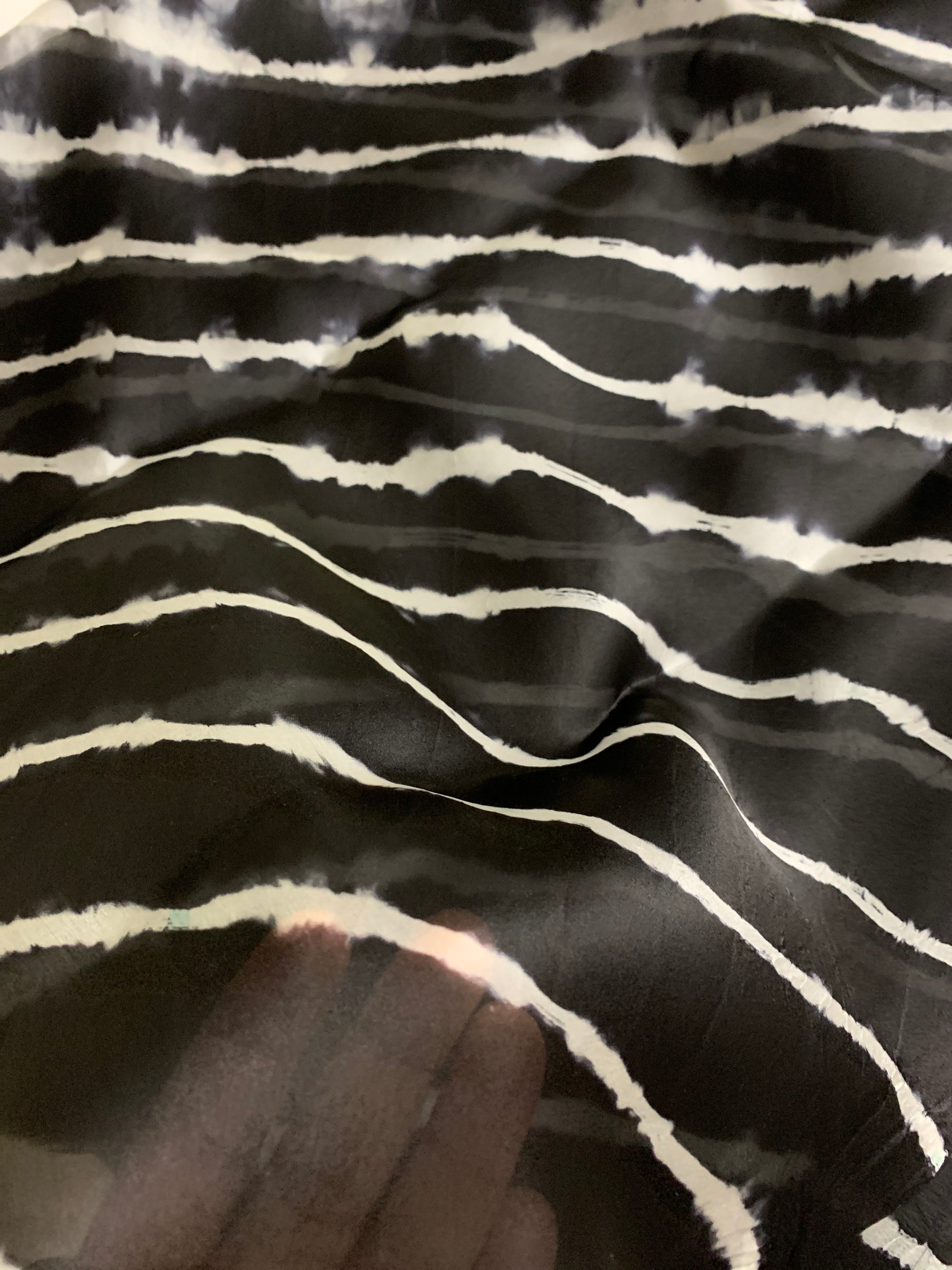 PURE SILK SATIN ORGANZA LEHERIYA SAREE
