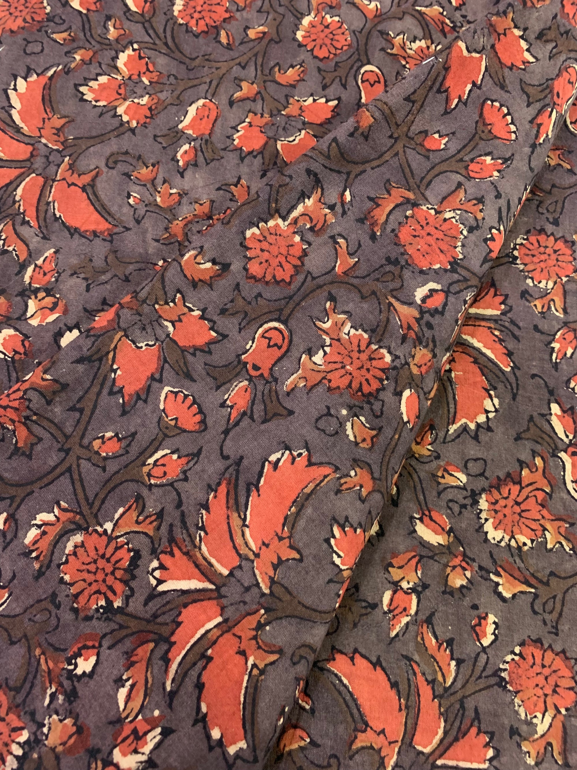 Bagru jahota hand block pure cotton fabric