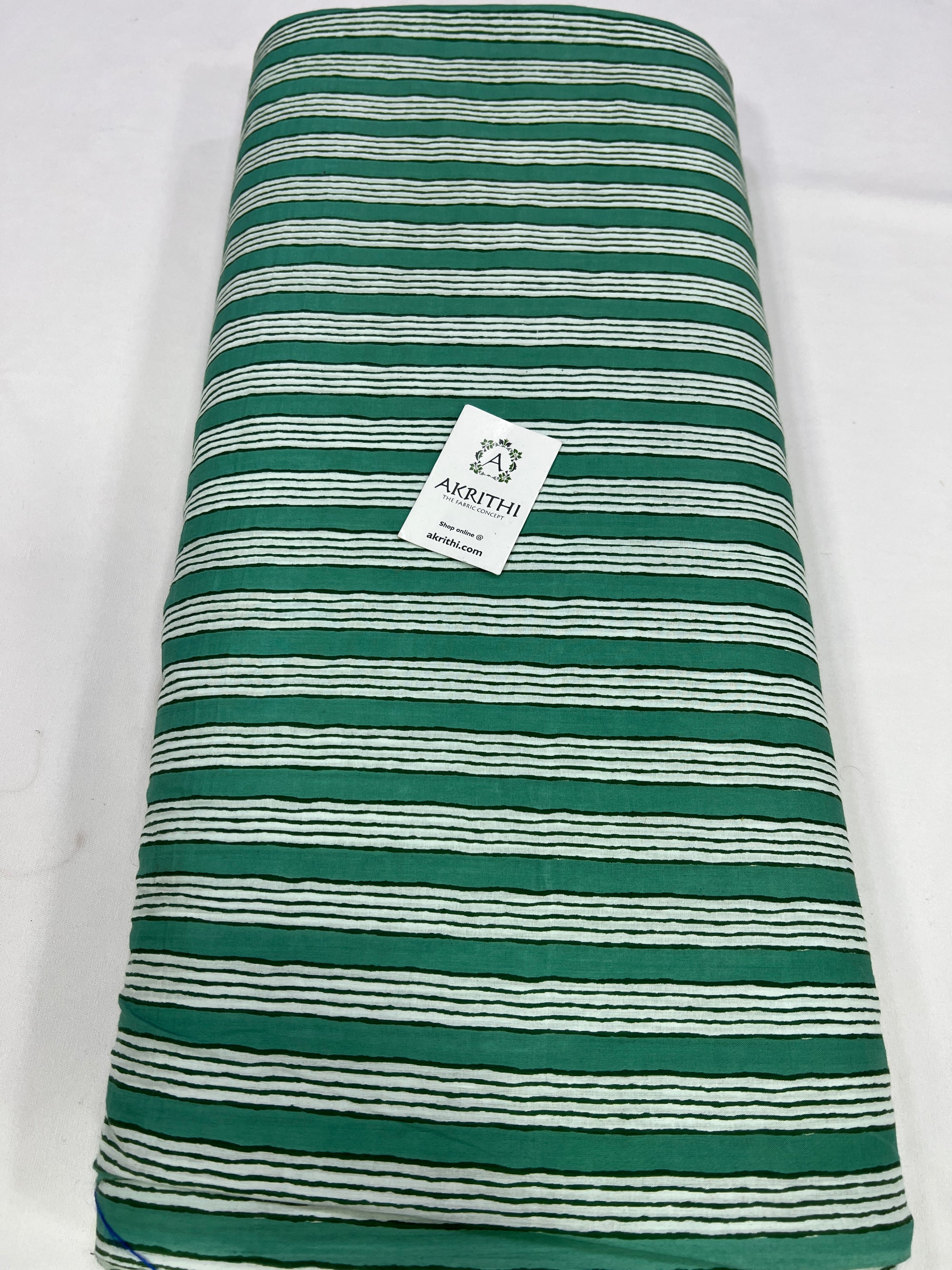 Printed pure cotton fabric