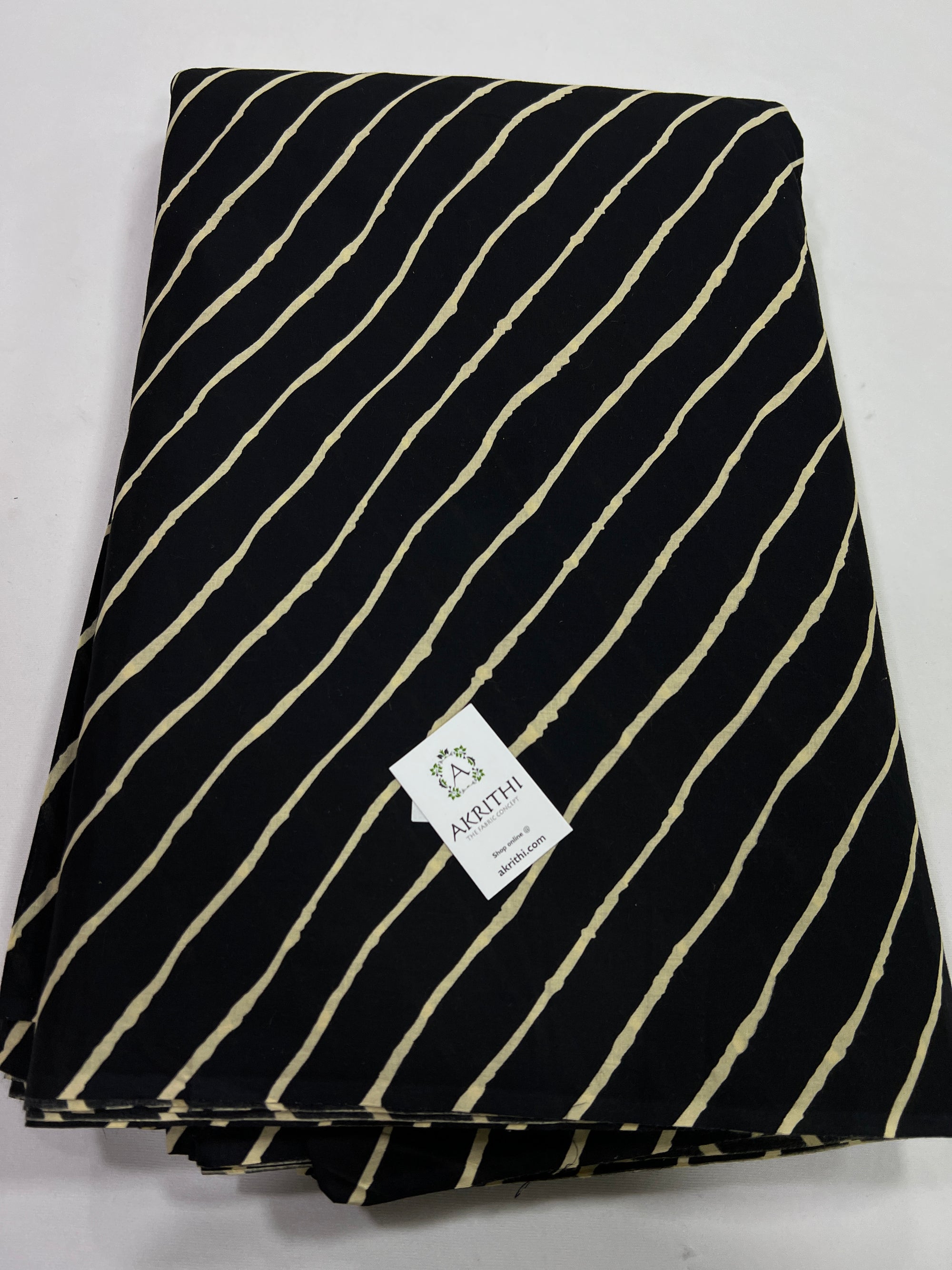 Printed pure cotton