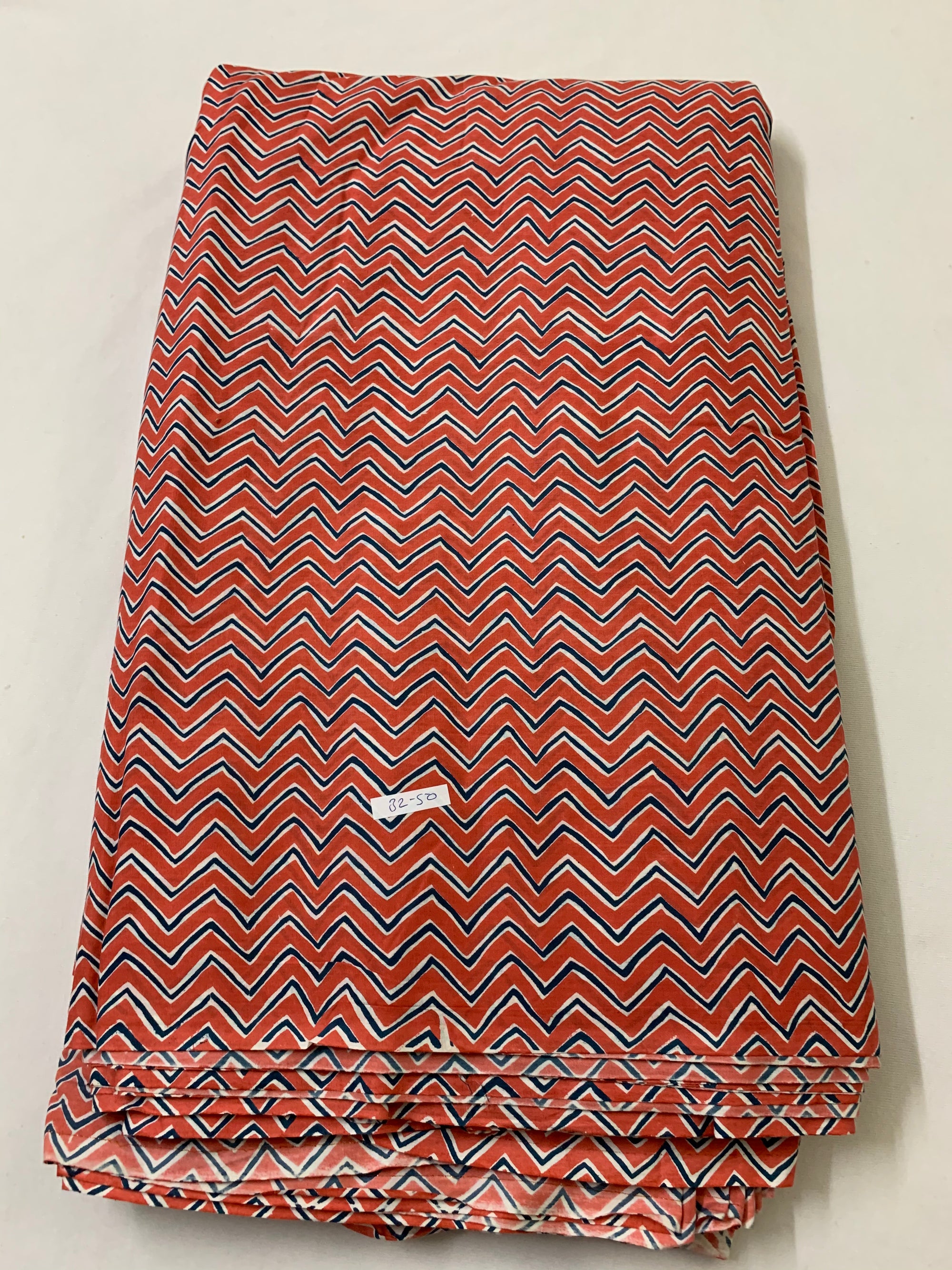 Printed pure cotton fabric
