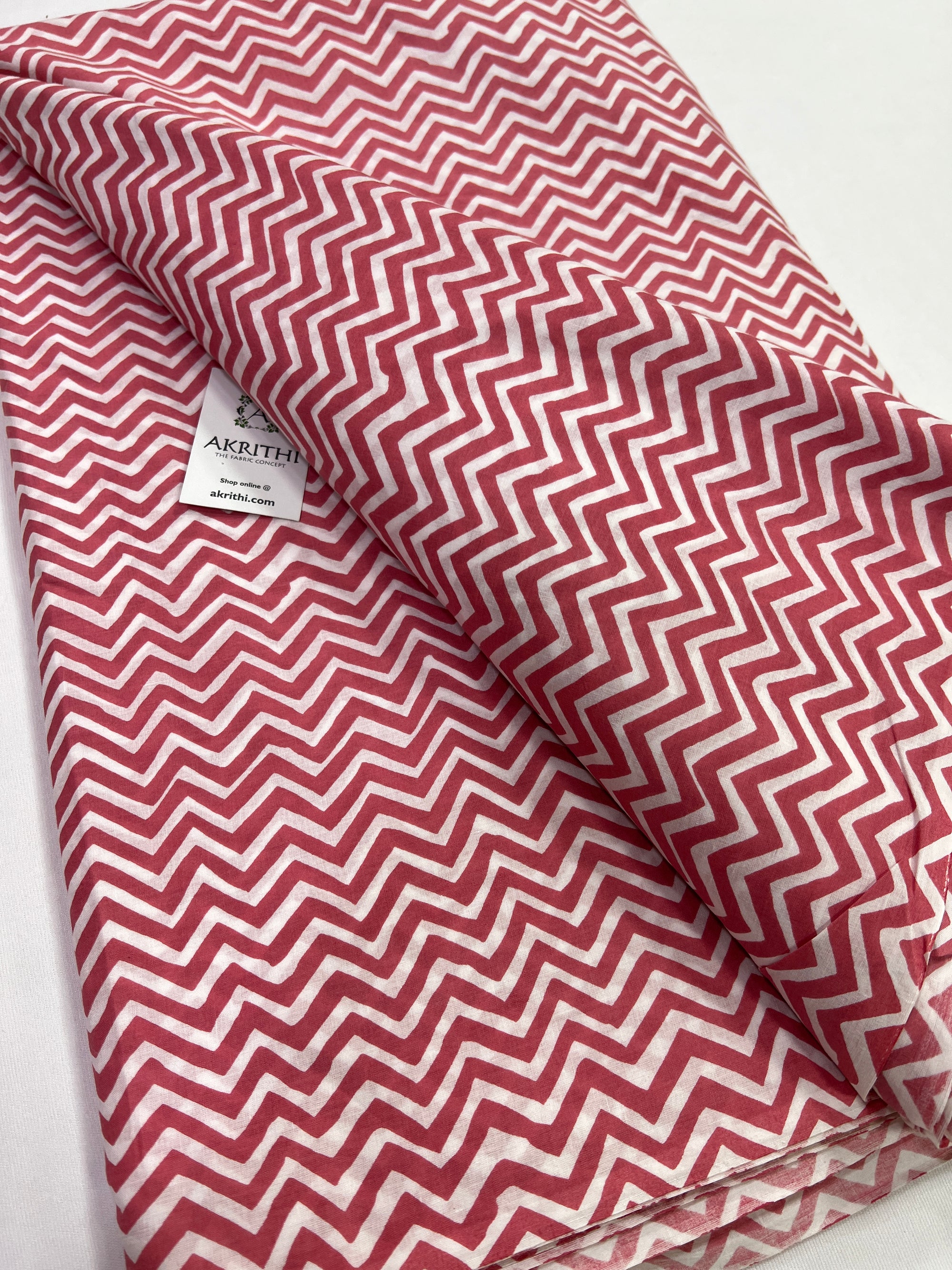 Printed pure cotton fabric