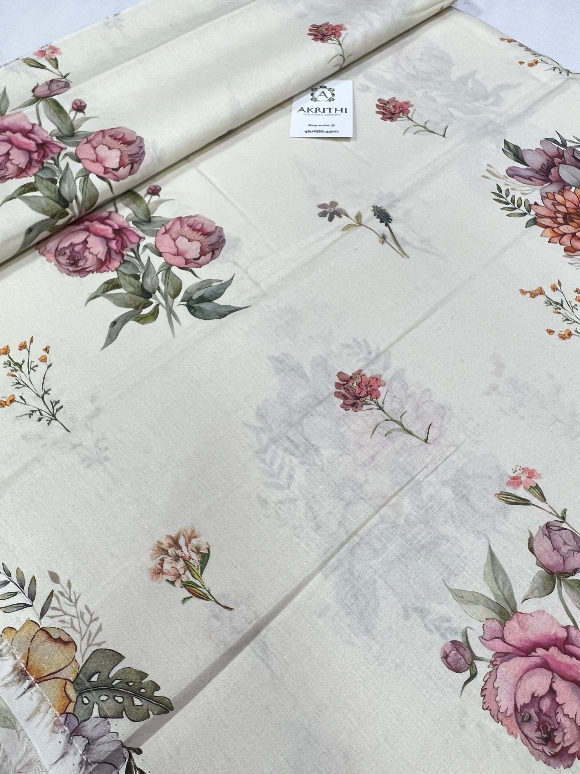 Digital Printed pure cotton fabric