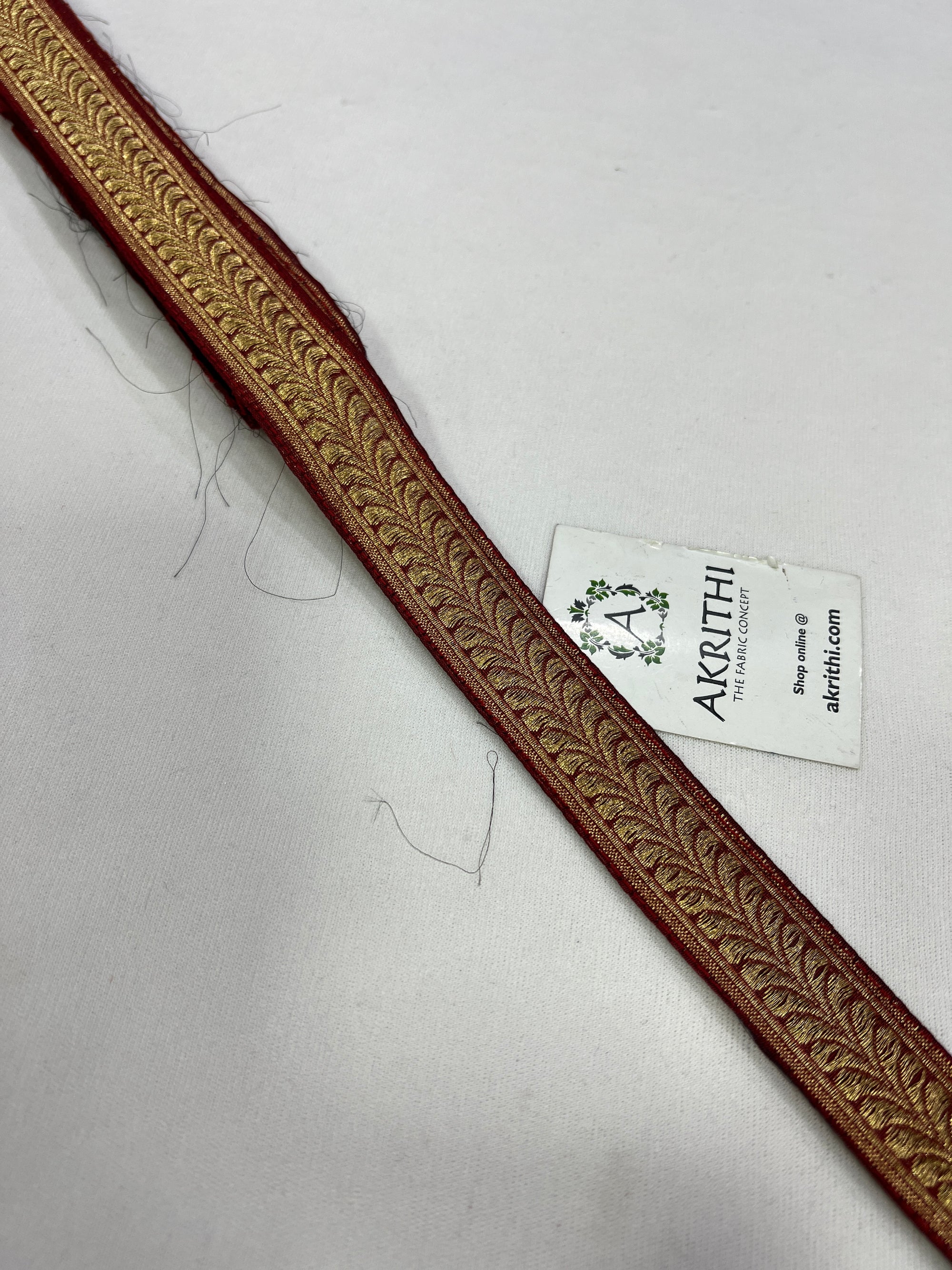 Handloom Banarasi lace 5 metres roll
