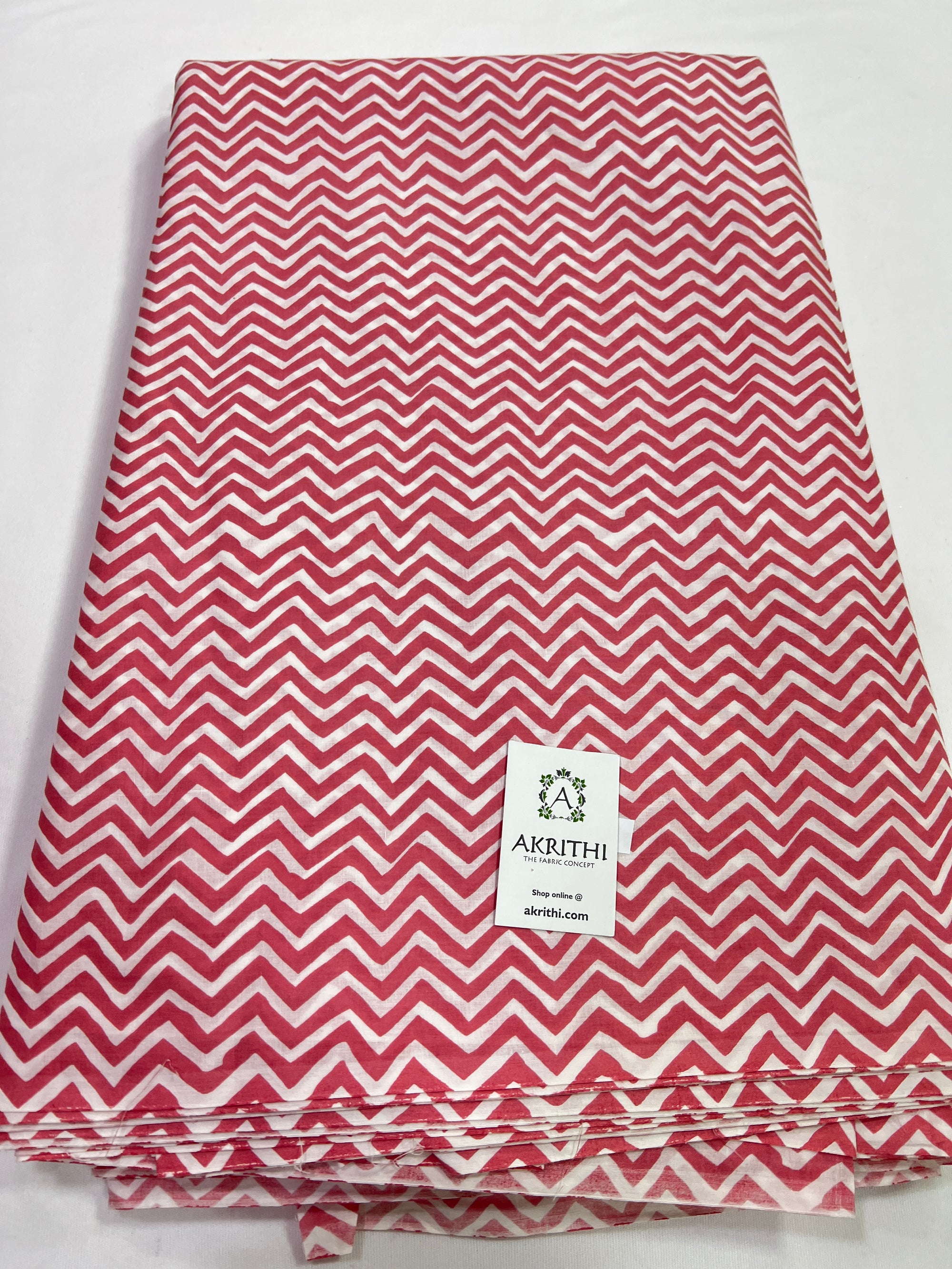 Printed pure cotton fabric