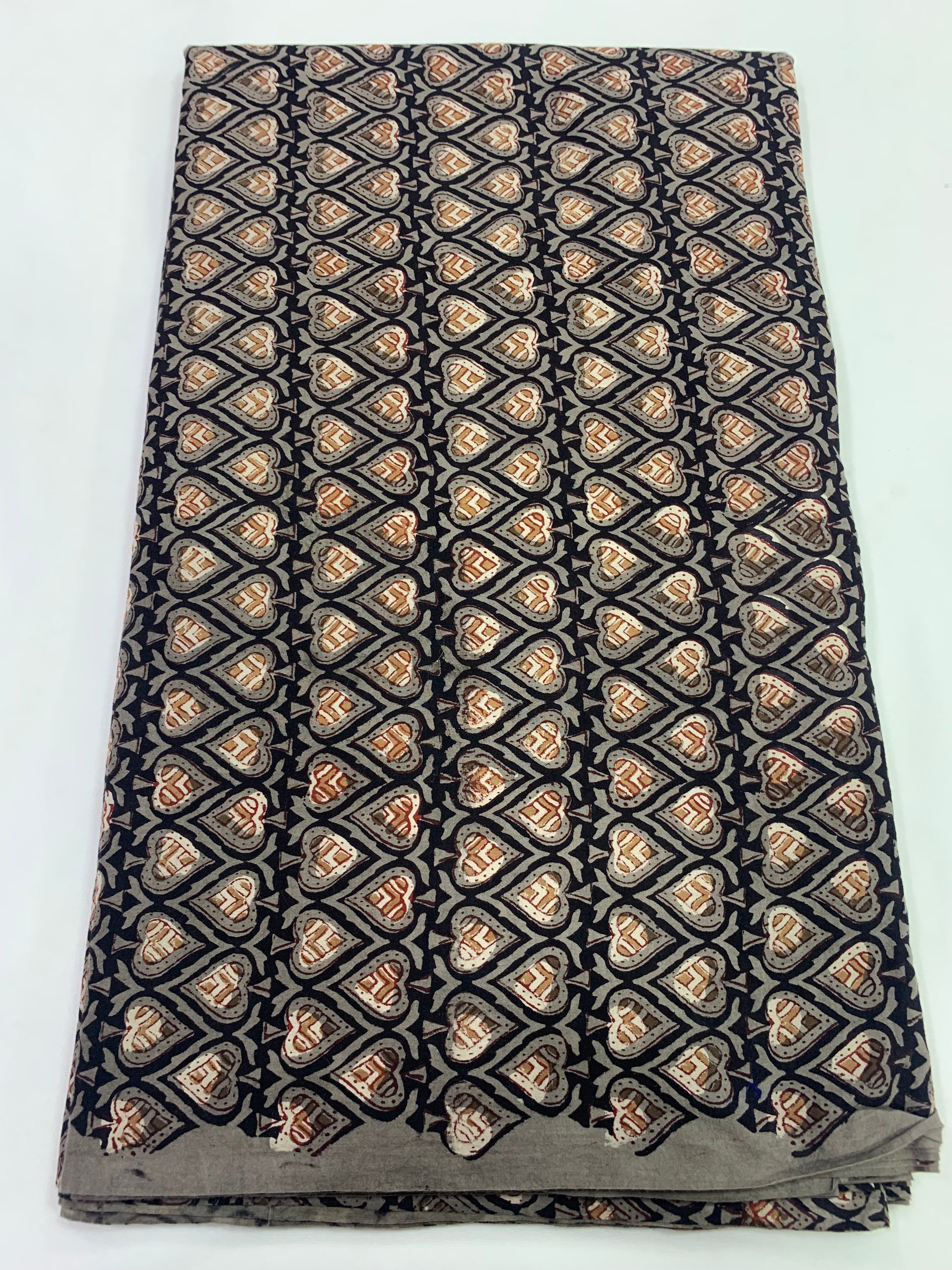 Bagru jahota hand block pure cotton fabric