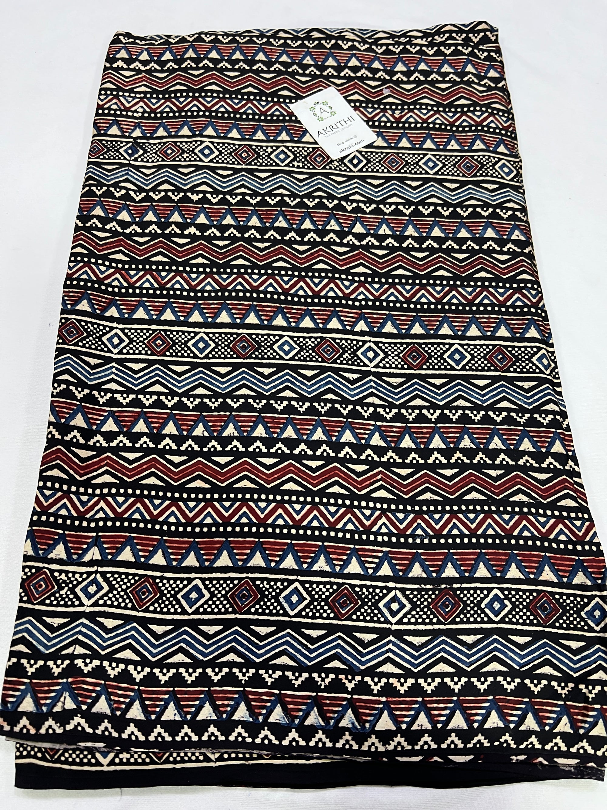 Ajrakh modal fabric