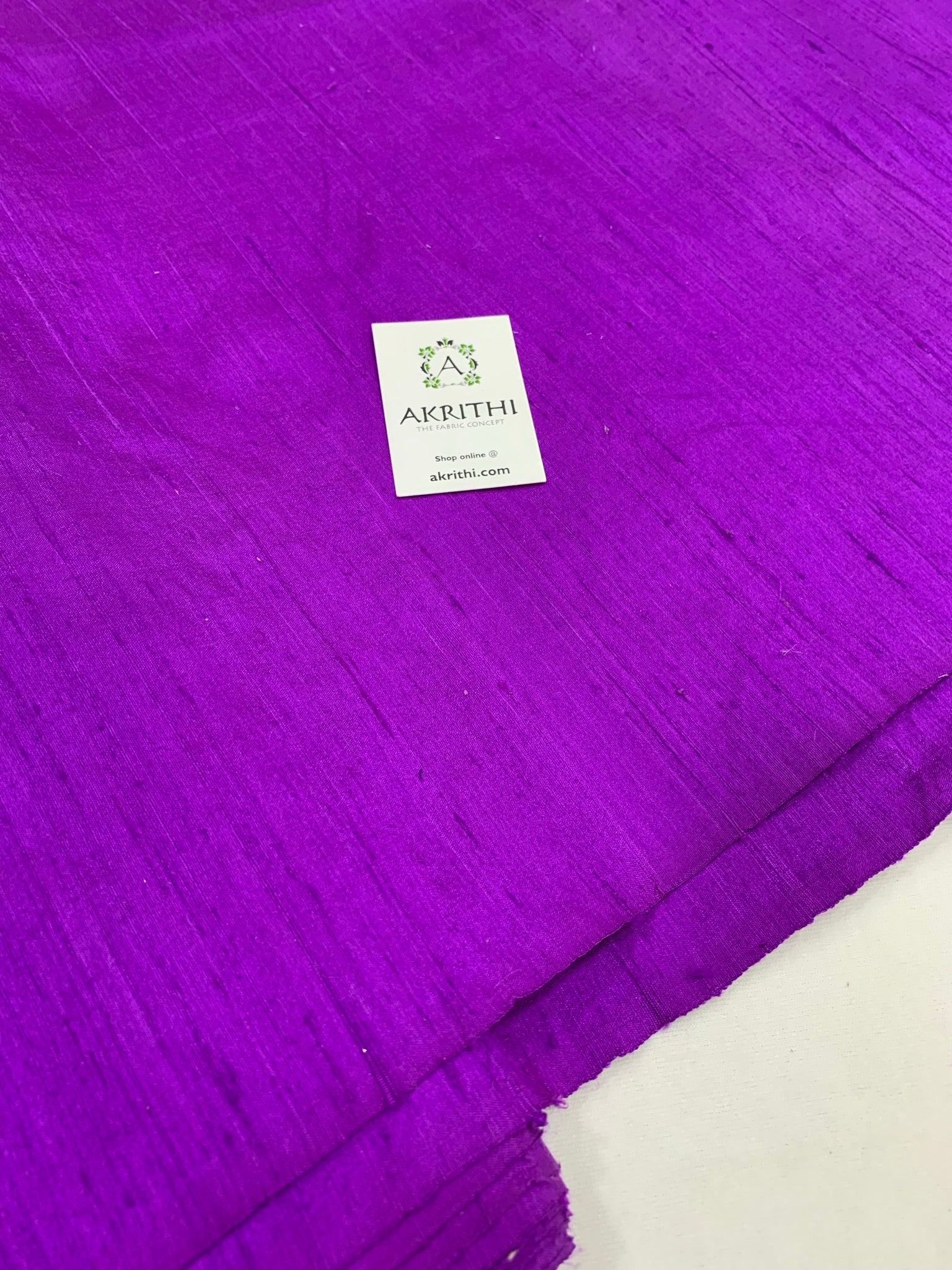 Pure raw silk