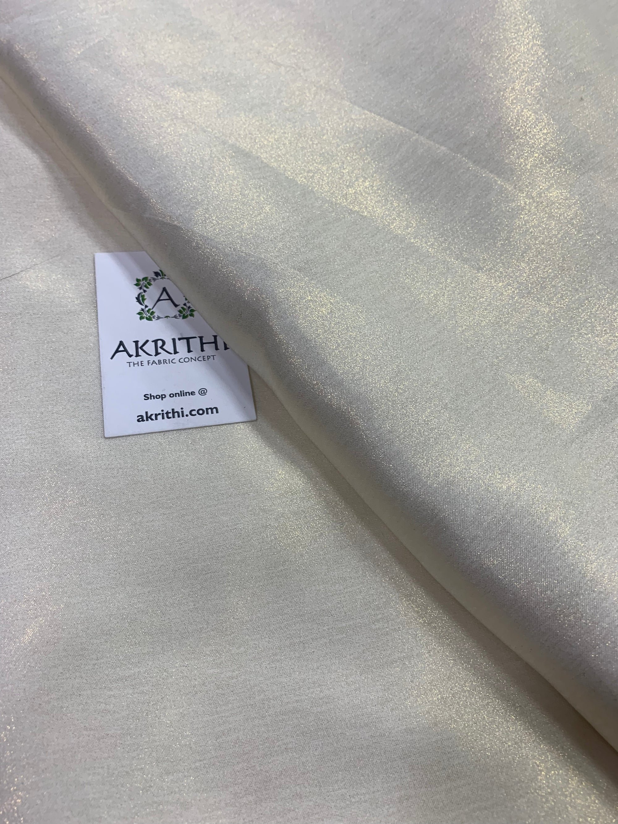 Foil georgette fabric