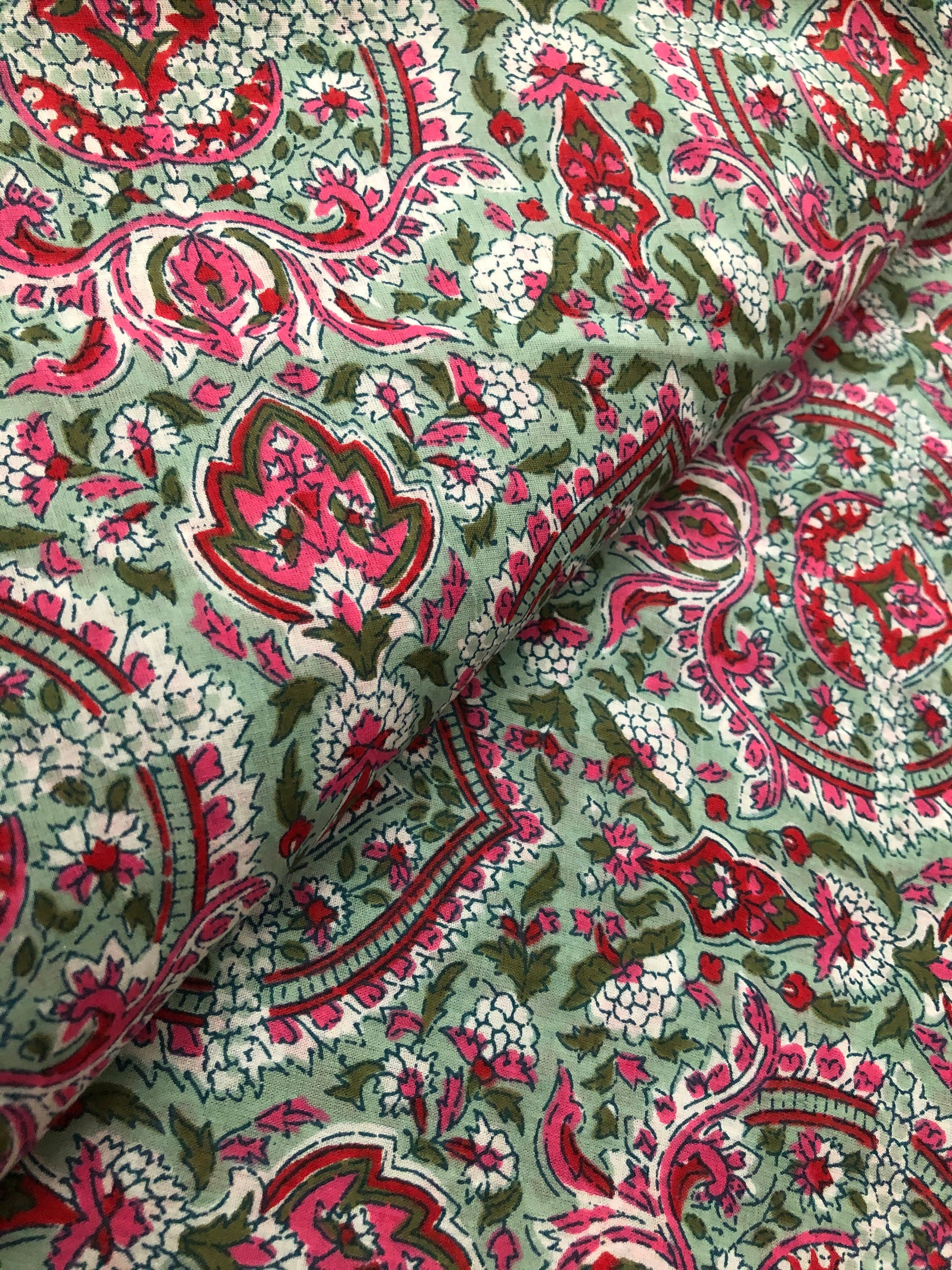 Printed cotton fabric