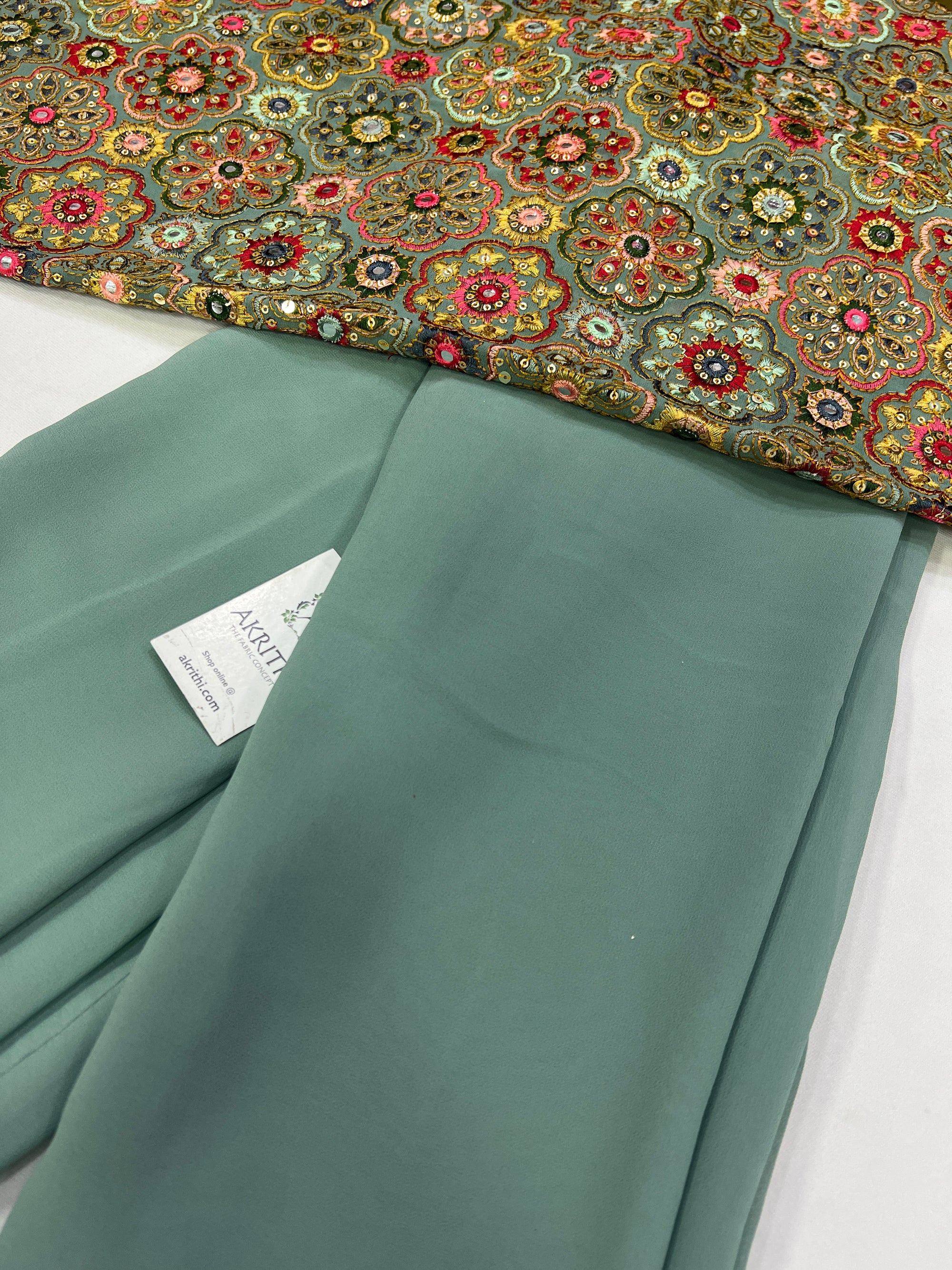 Georgette saree with blouse