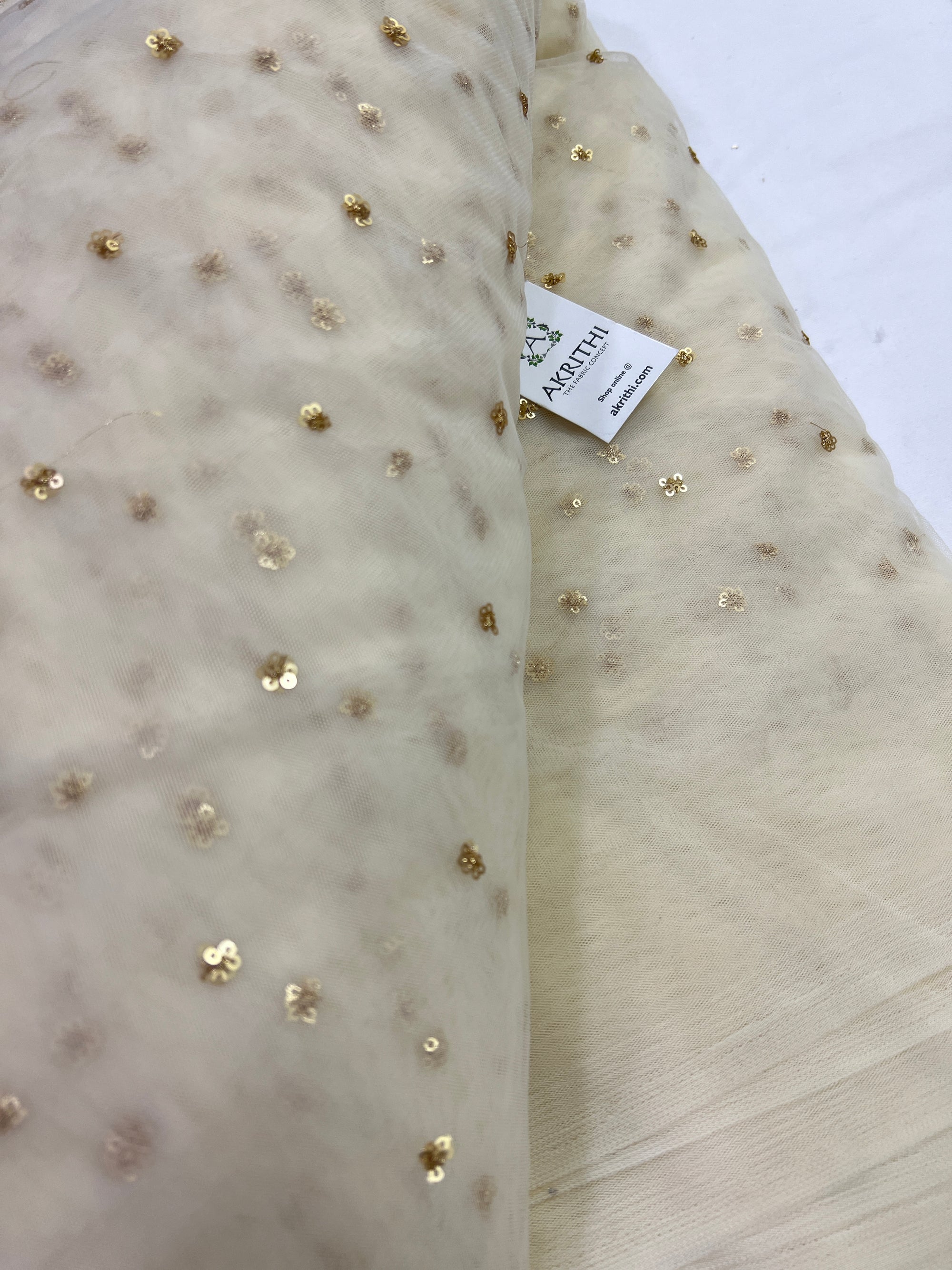 Butti net fabric
