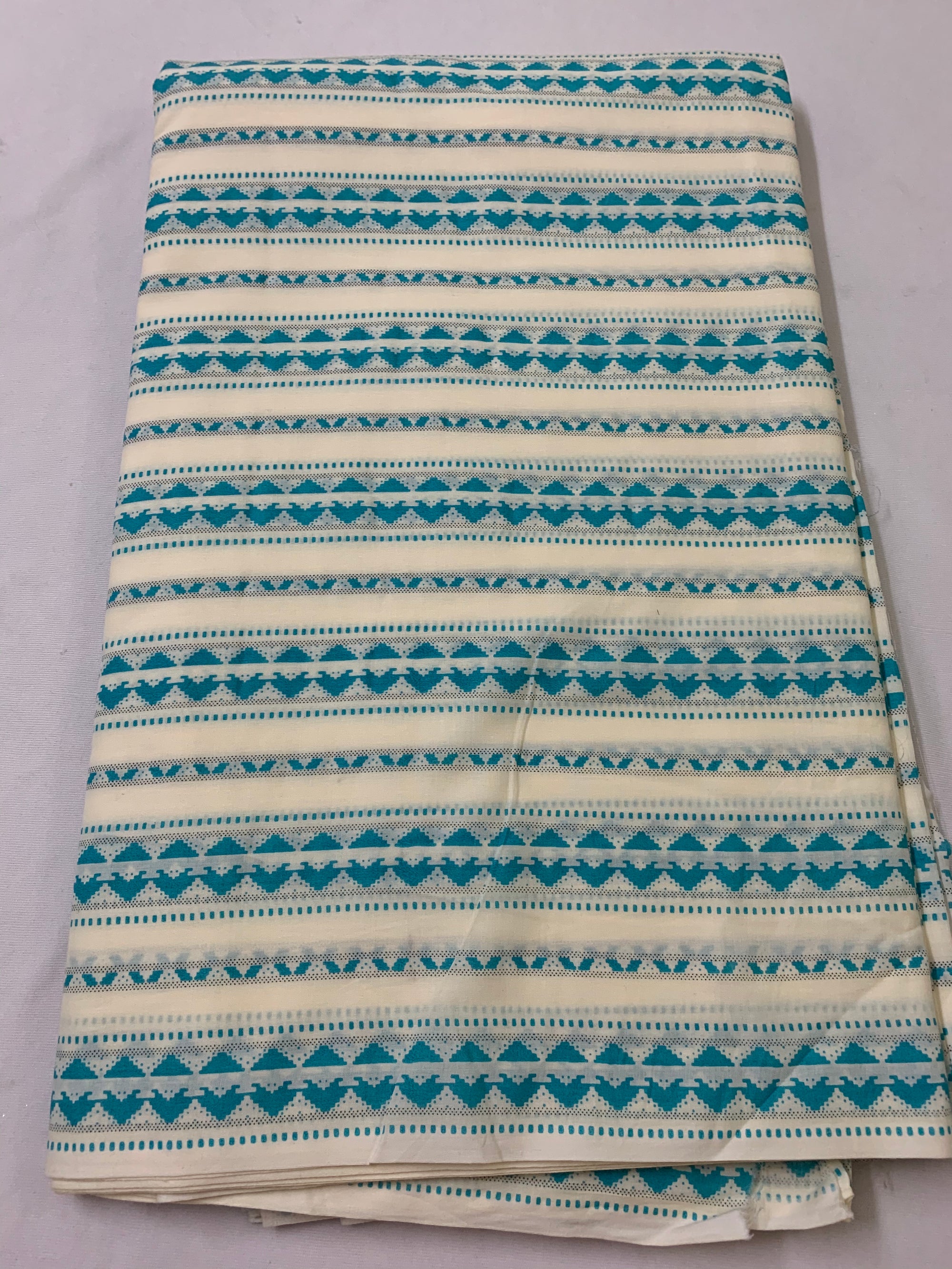 Printed pure cotton fabric