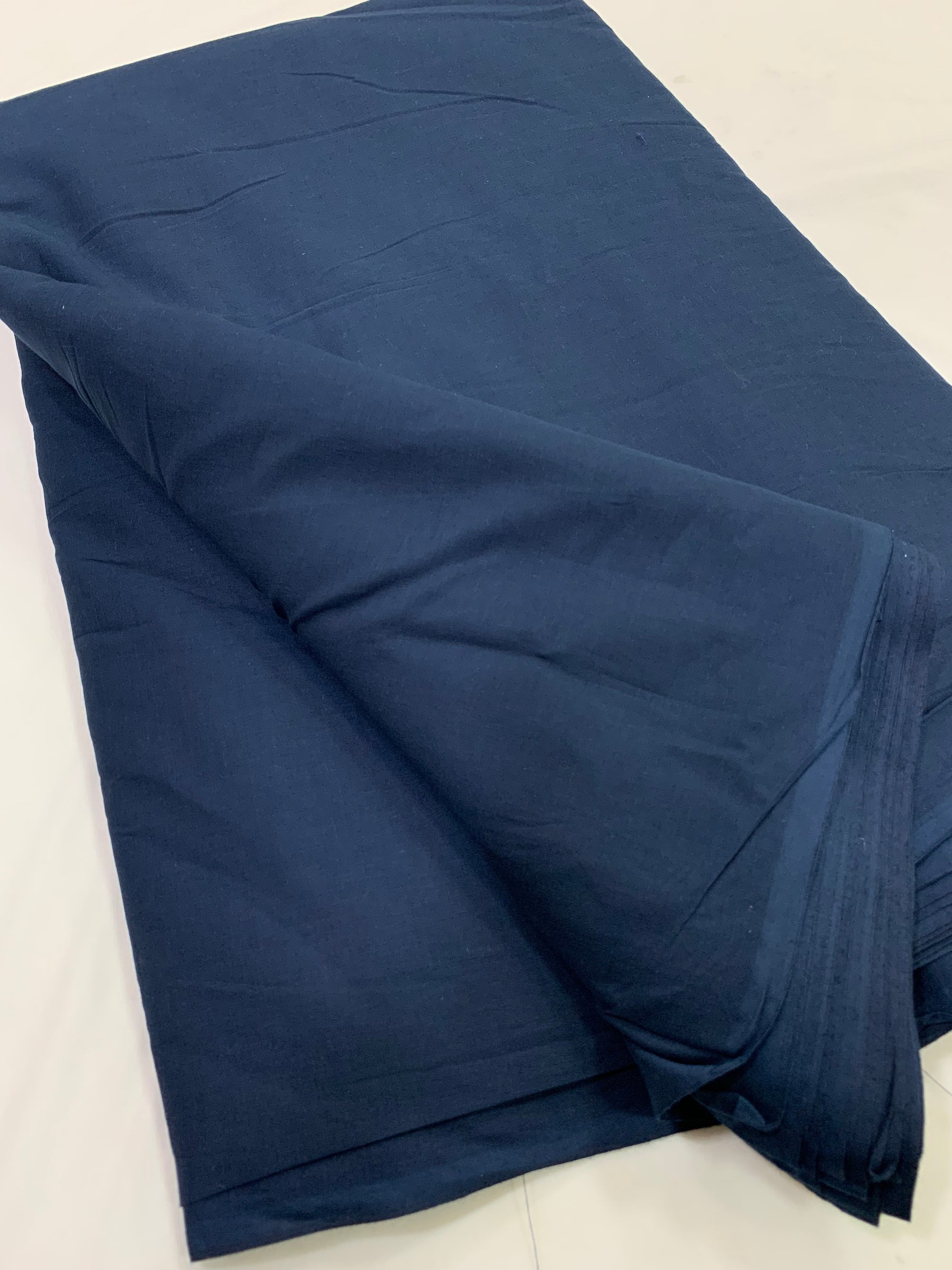 Plain pure mul cotton fabric