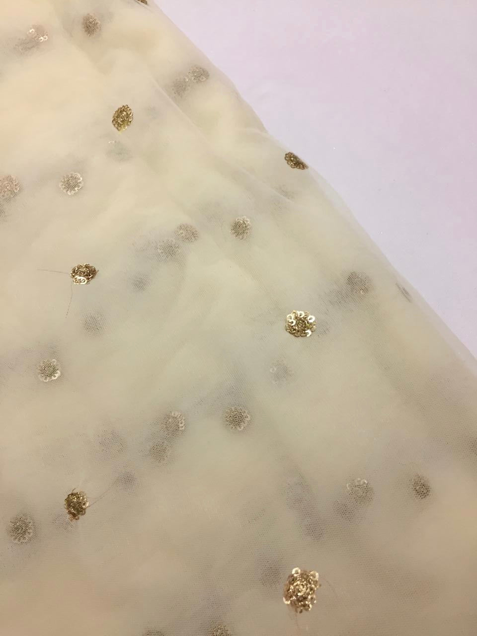 Butti net fabric