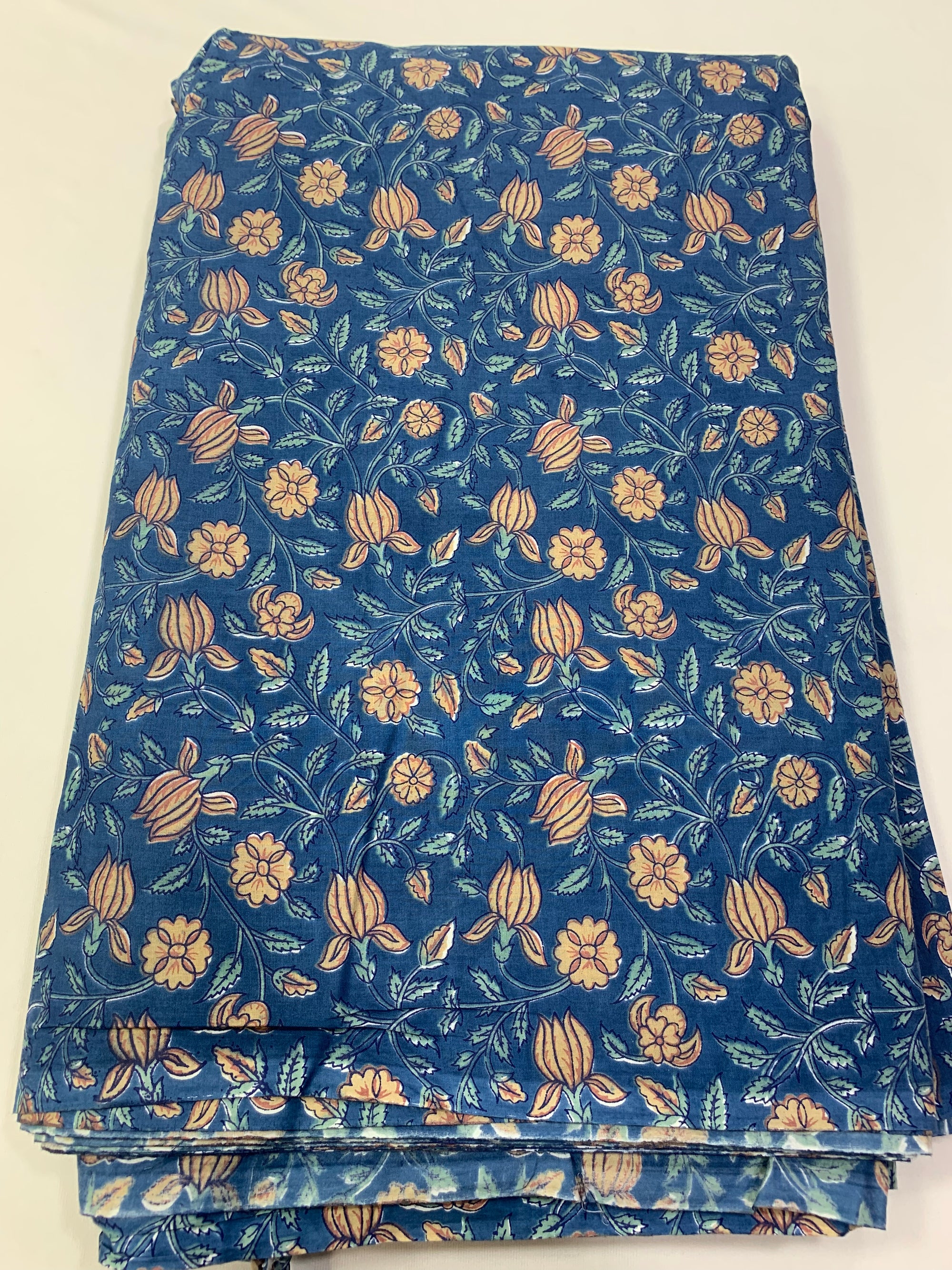 Printed pure cotton fabric