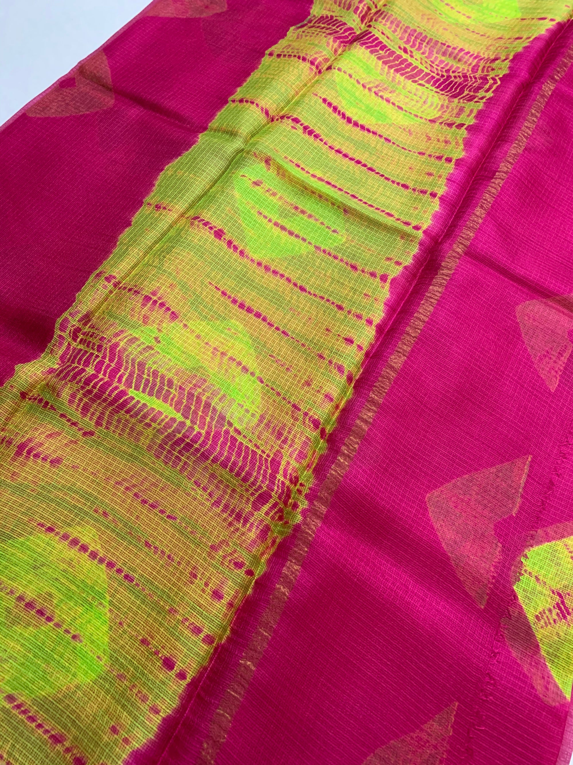 Bandhani pure kota silk saree