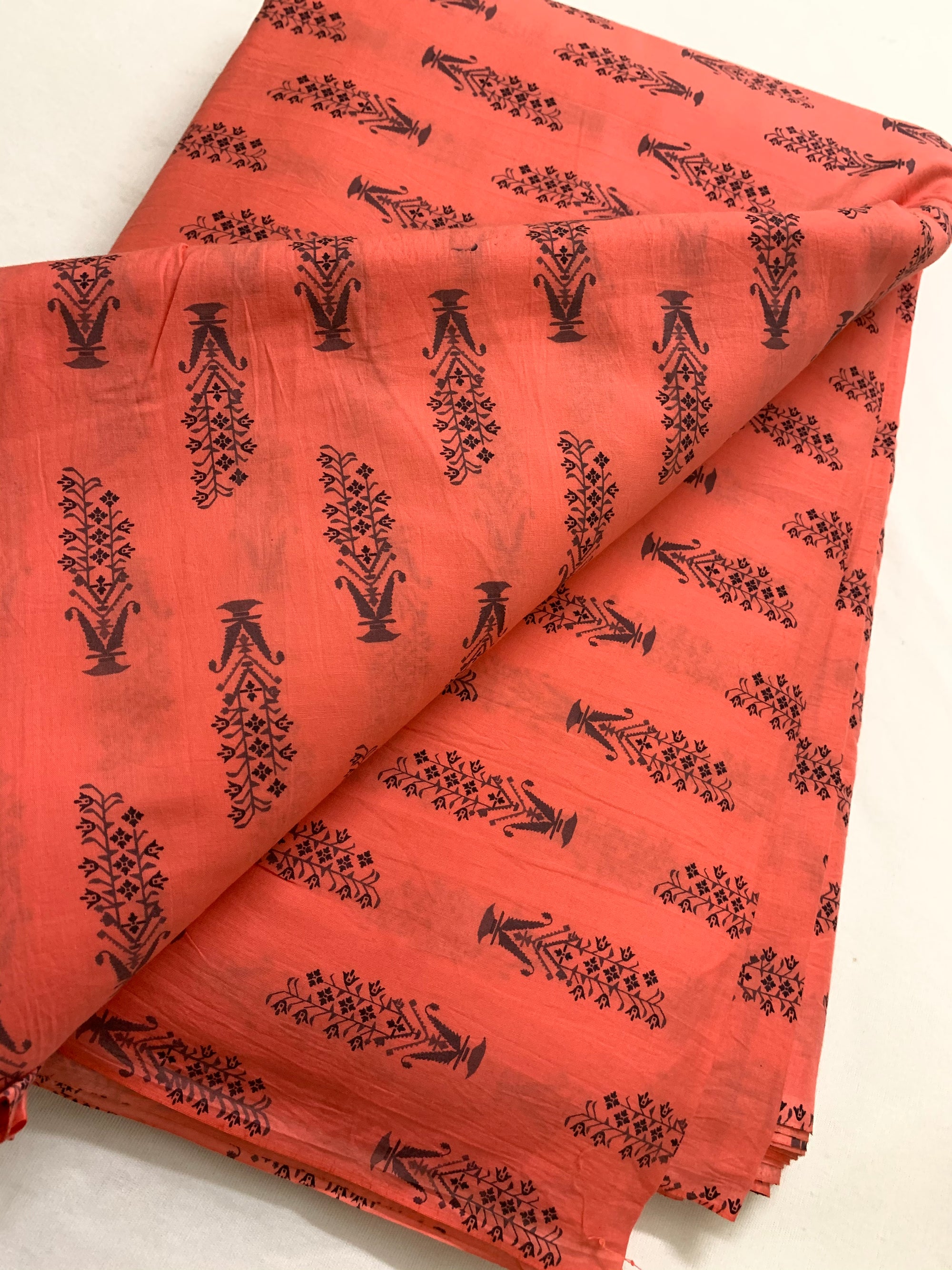 Printed pure cotton fabric