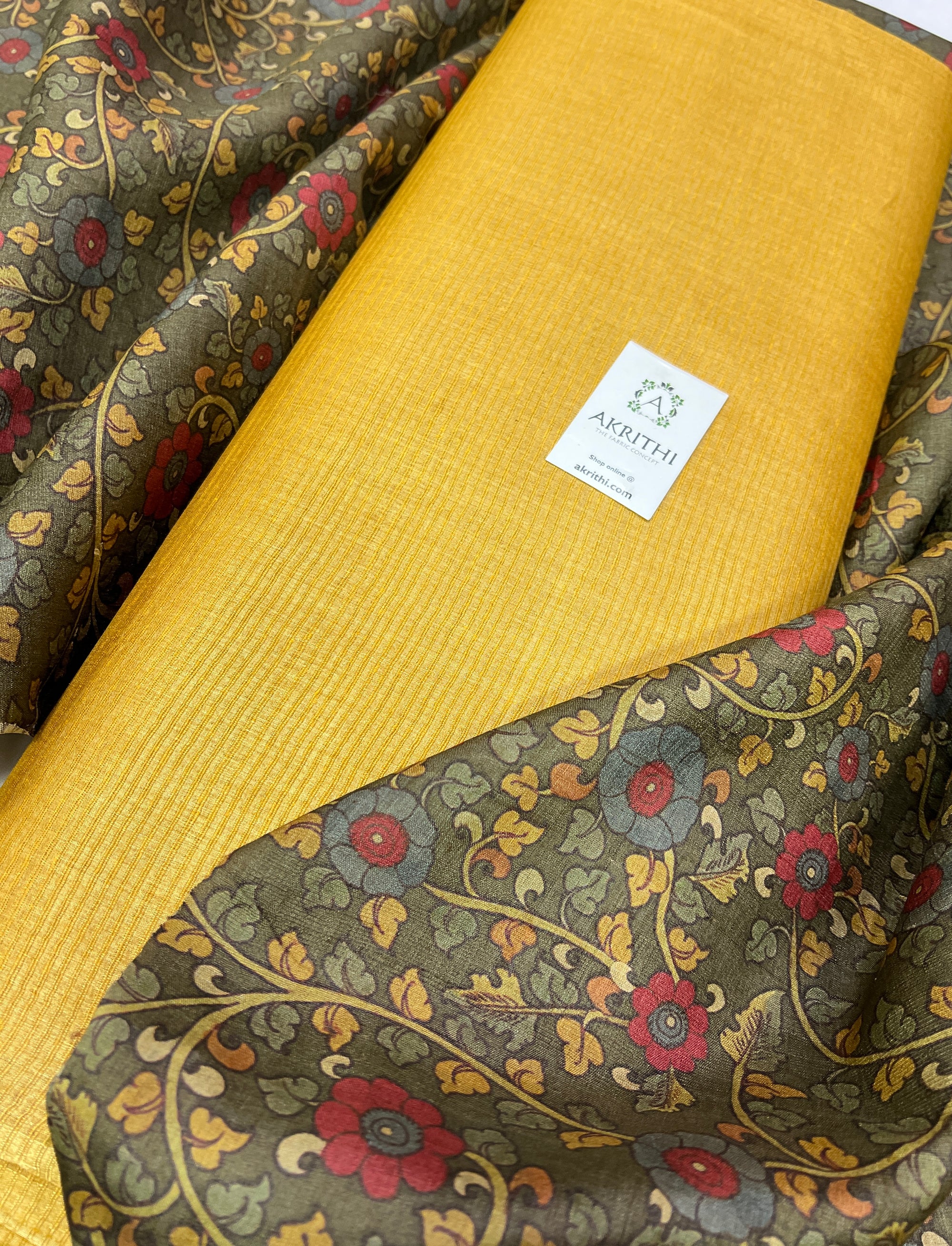 Pure Tusaar silk salwar suit