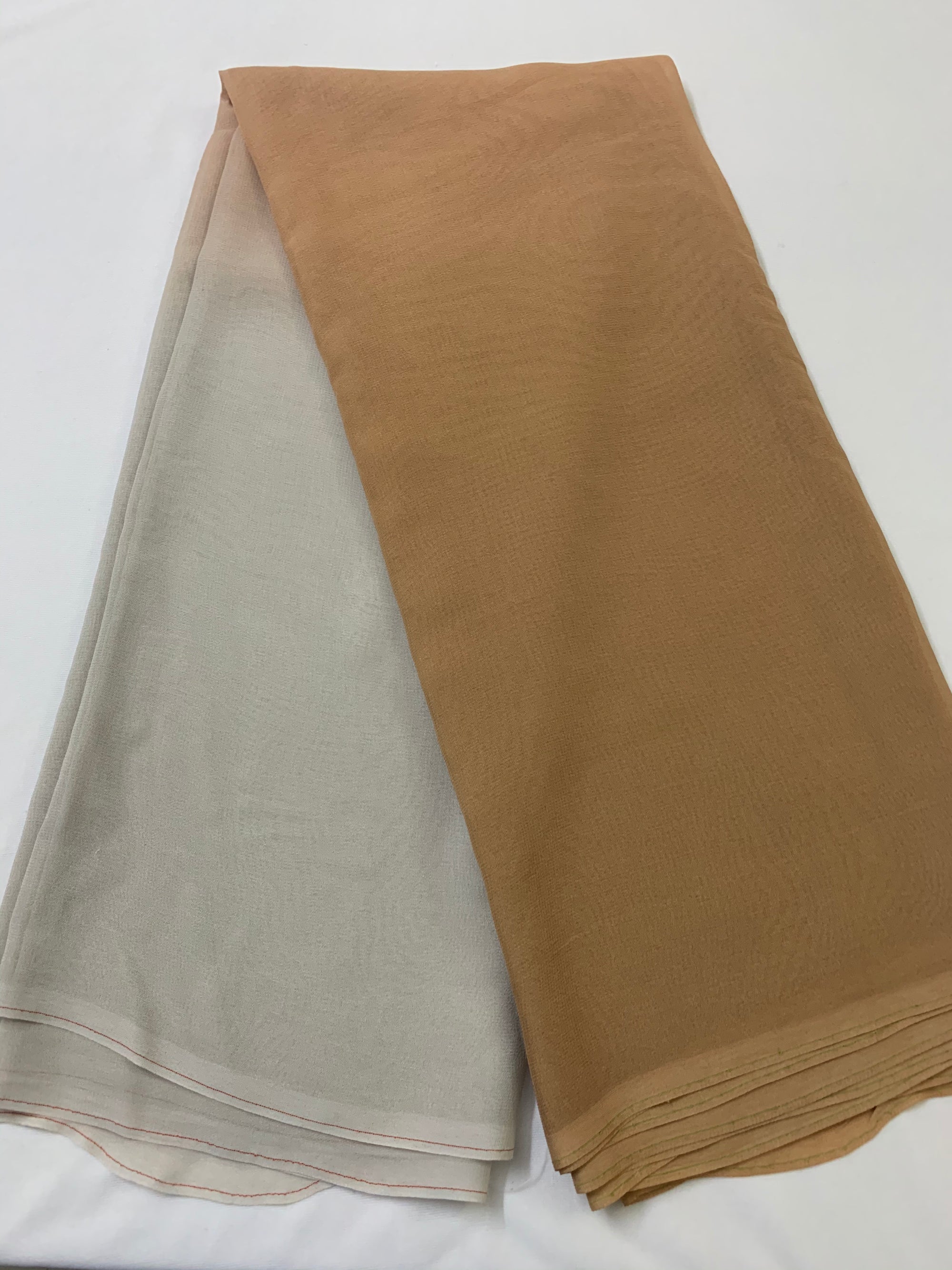 Shaded georgette fabric