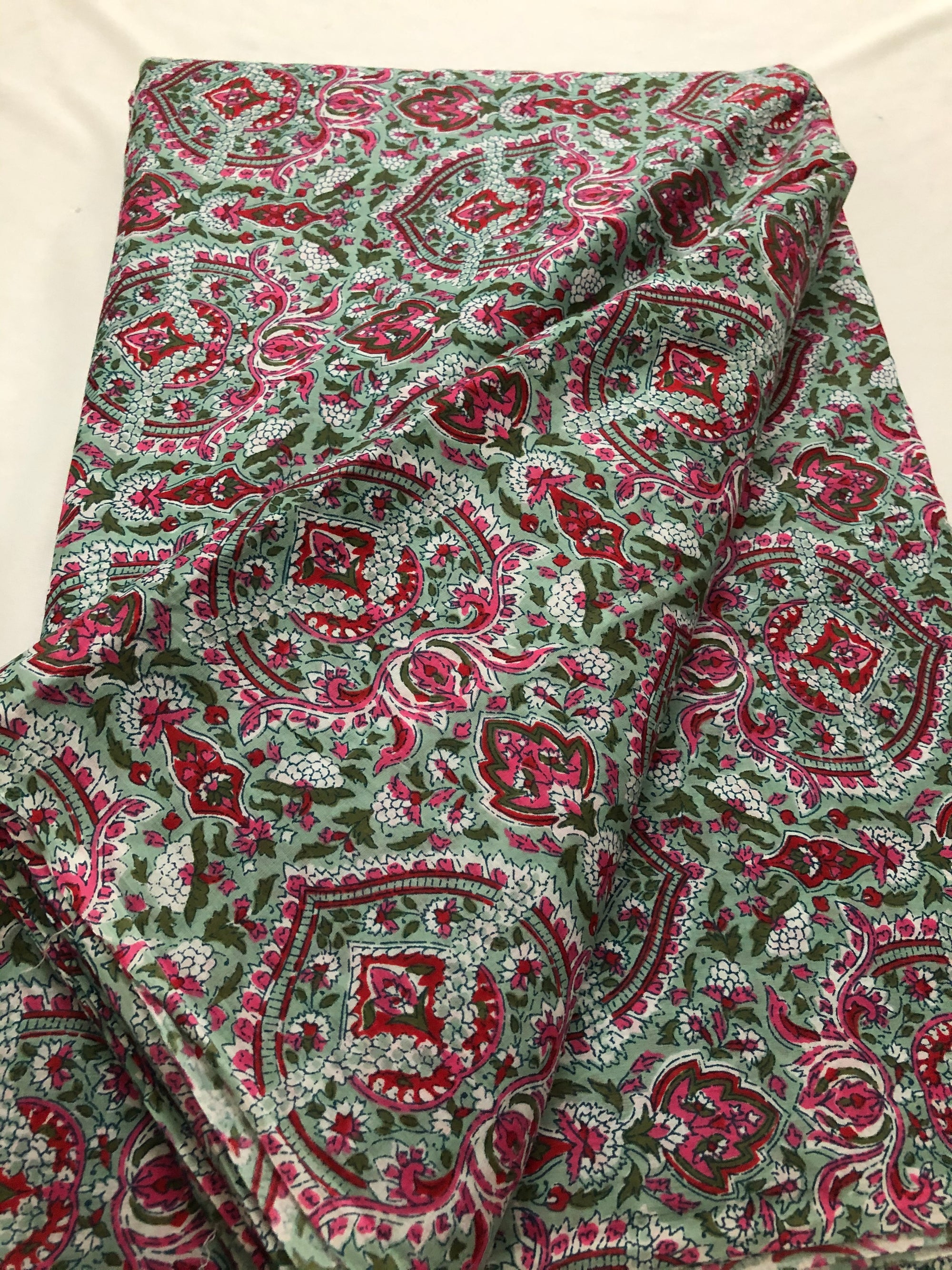 Printed cotton fabric