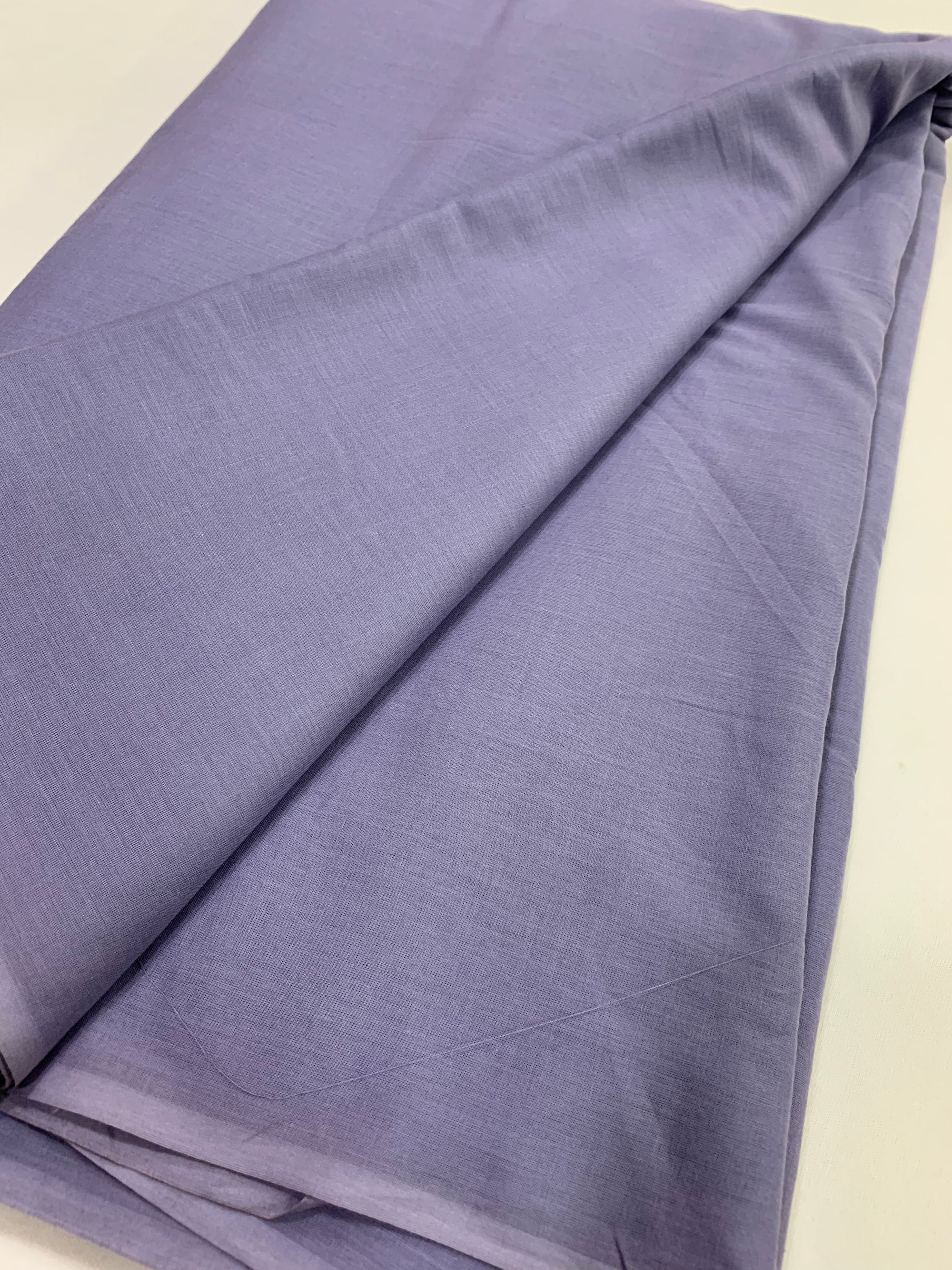 Plain pure mul cotton fabric