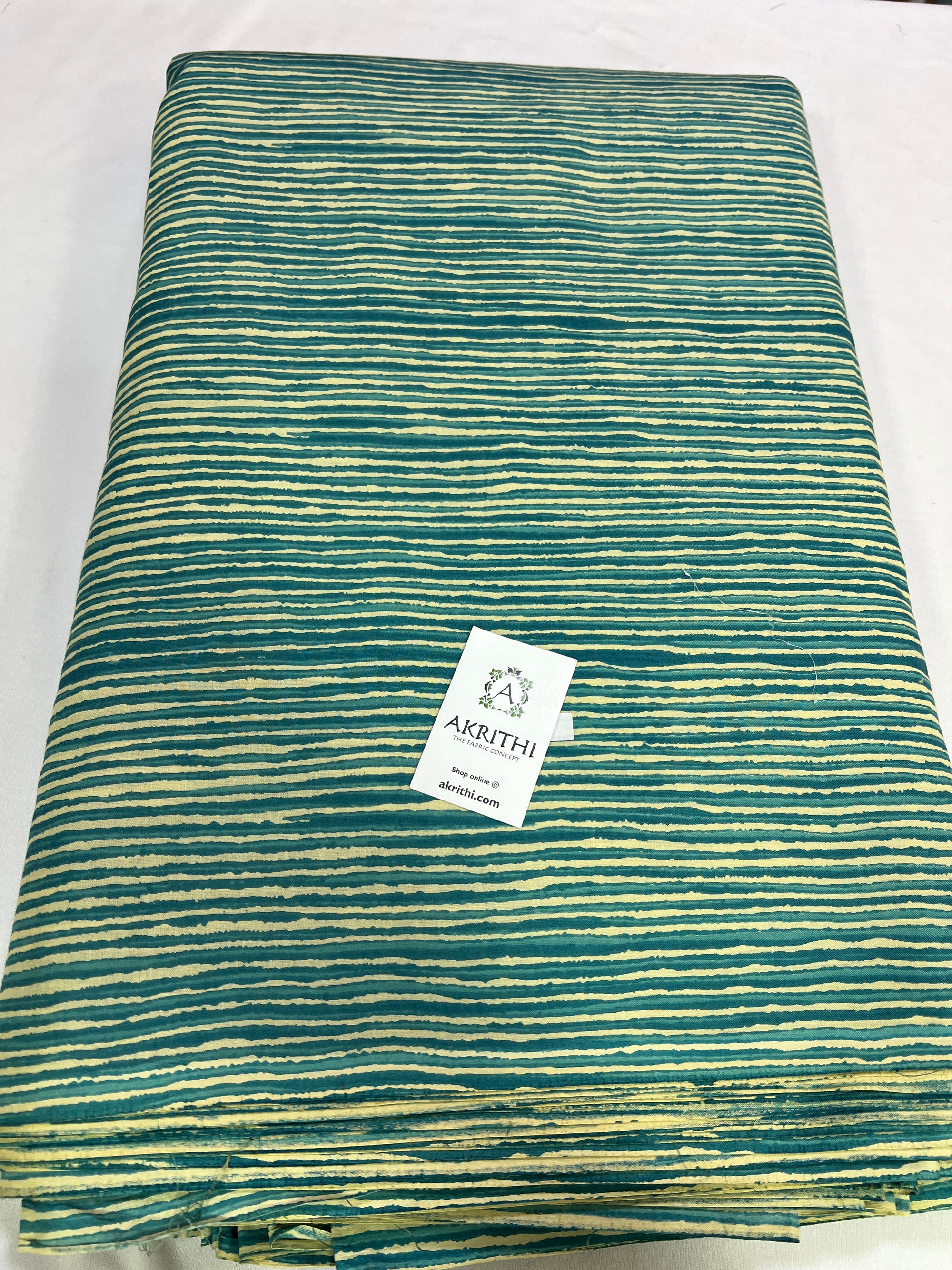 Printed pure cotton fabric