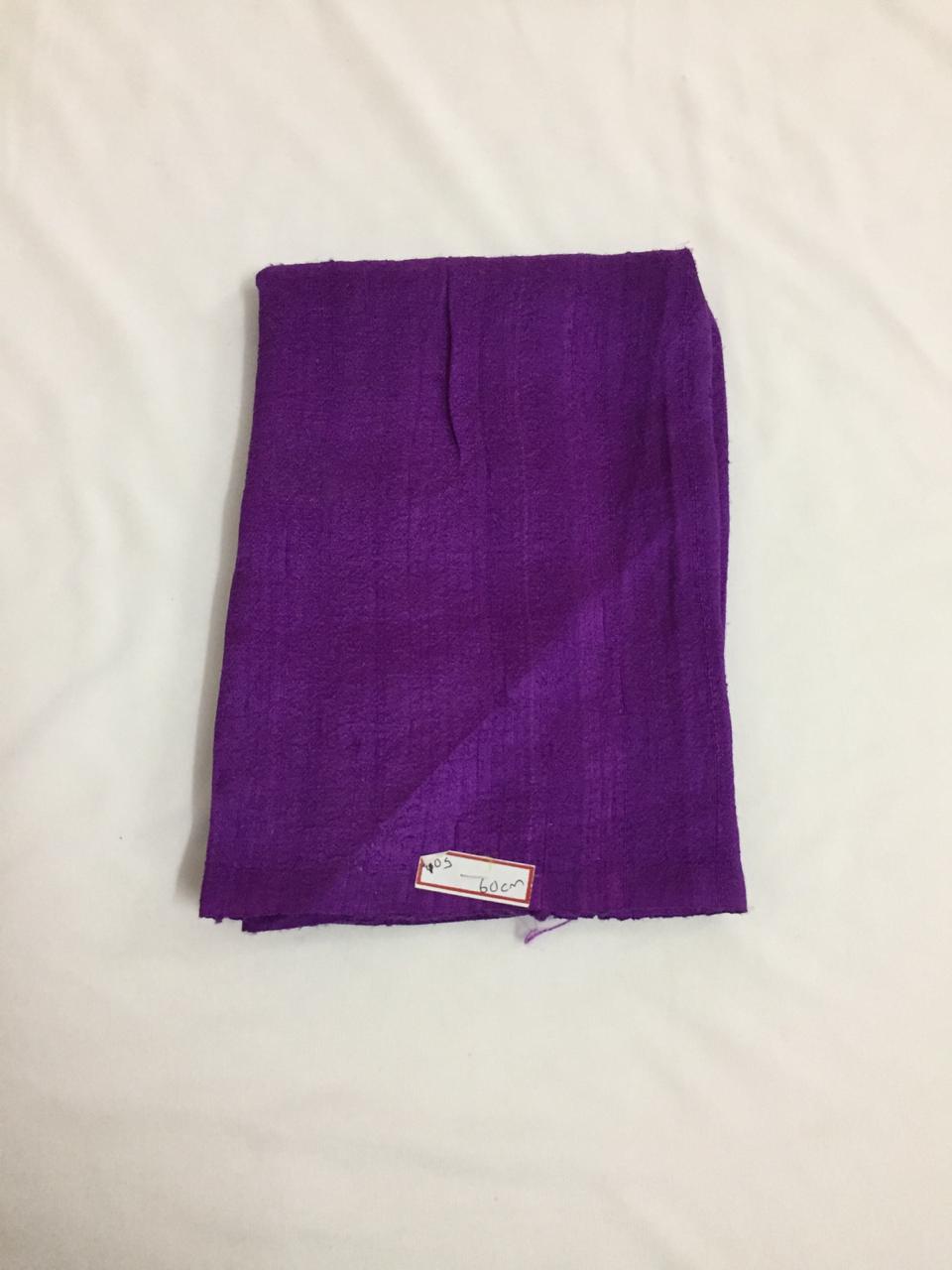 Pure raw silk 60 centimetres cut