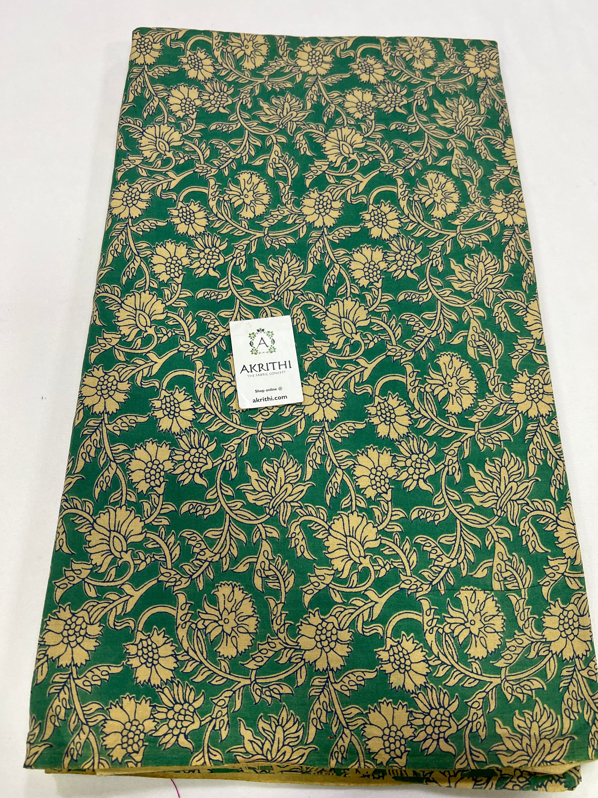Printed pure cotton fabric