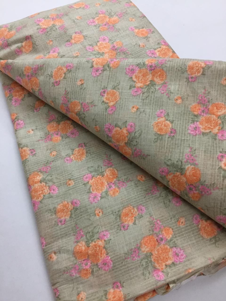 Printed cotton fabric
