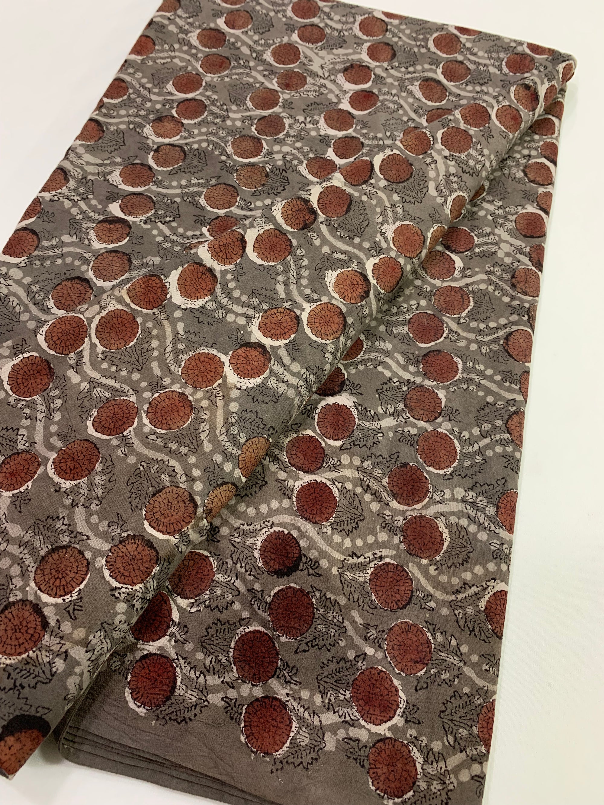 Bagru jahota hand block pure cotton fabric