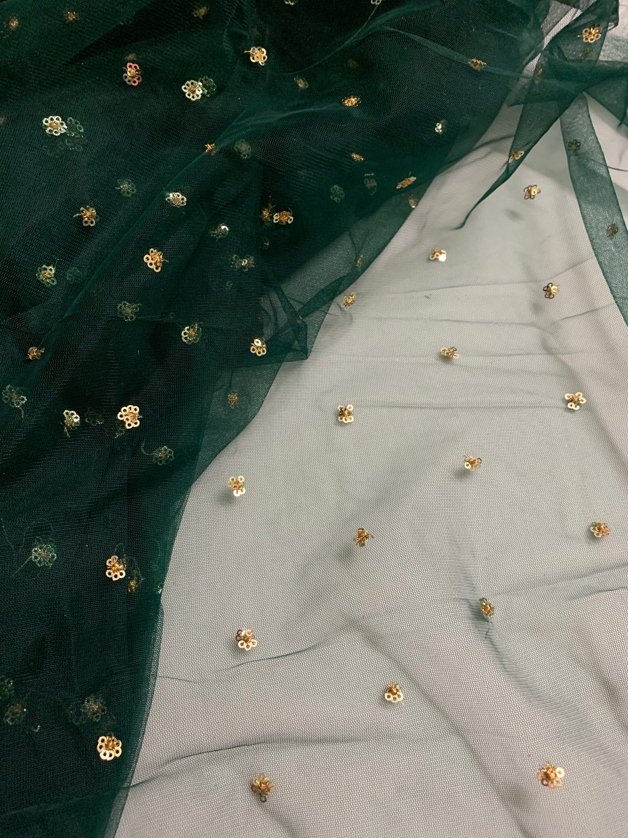 Butti net fabric