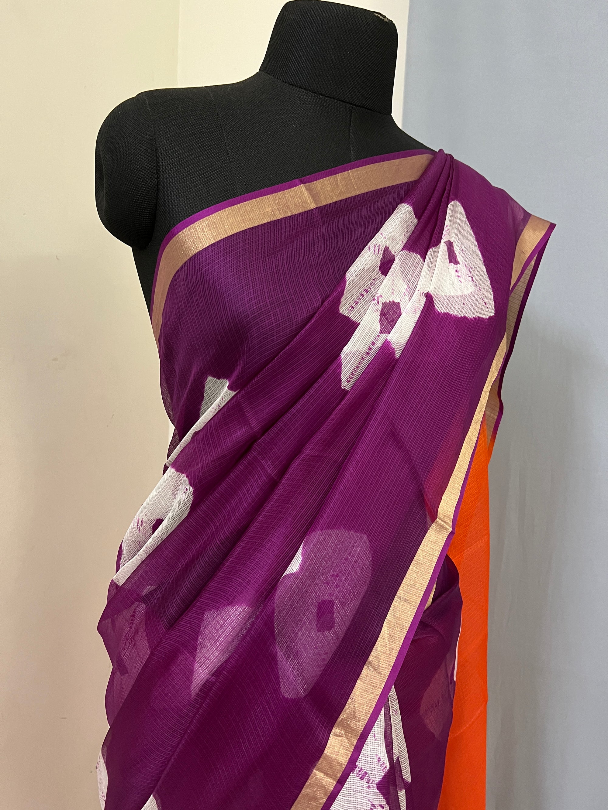 Bandhani pure kota silk saree