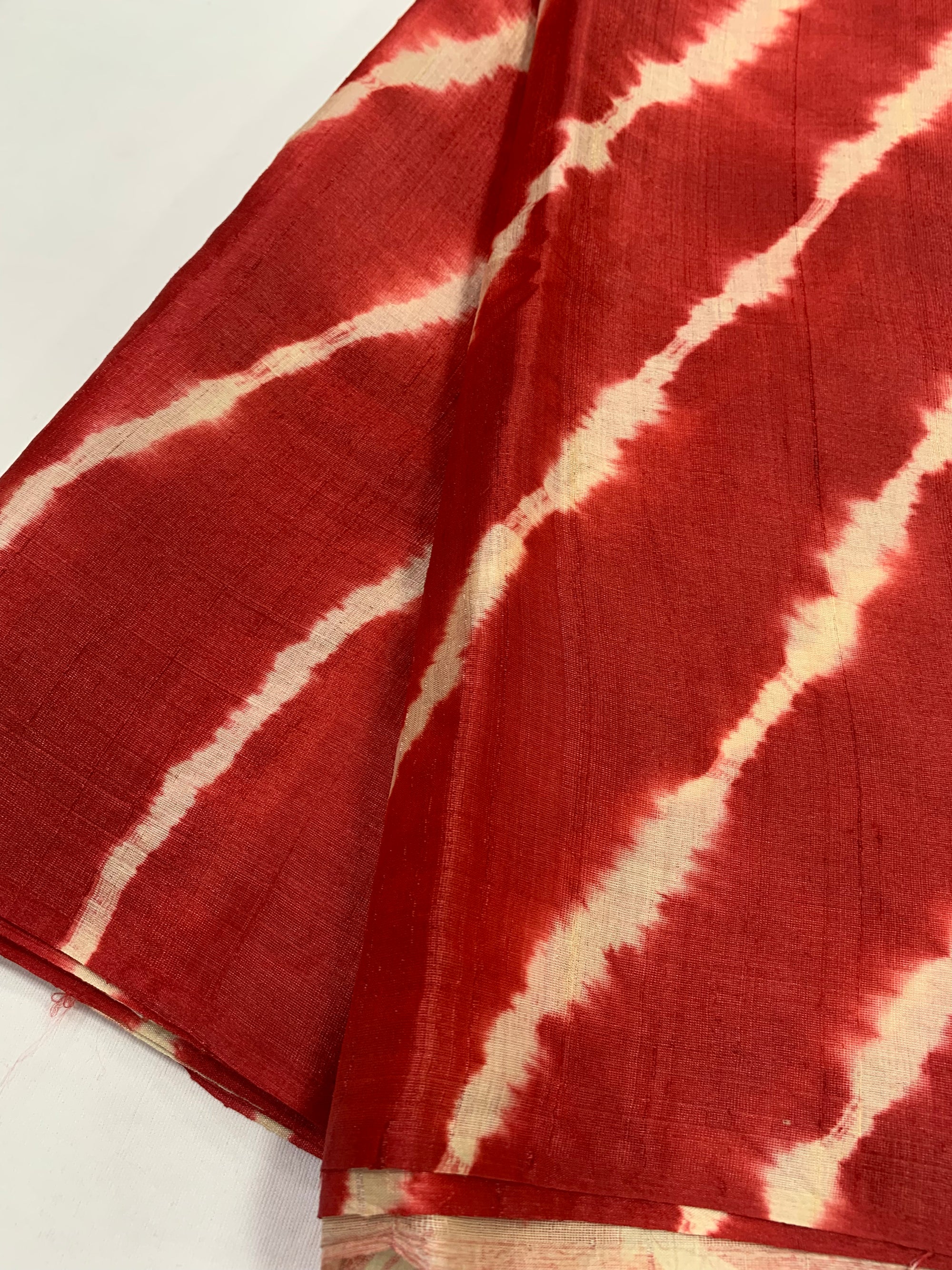 Leheriya Pure Tussar silk kurta