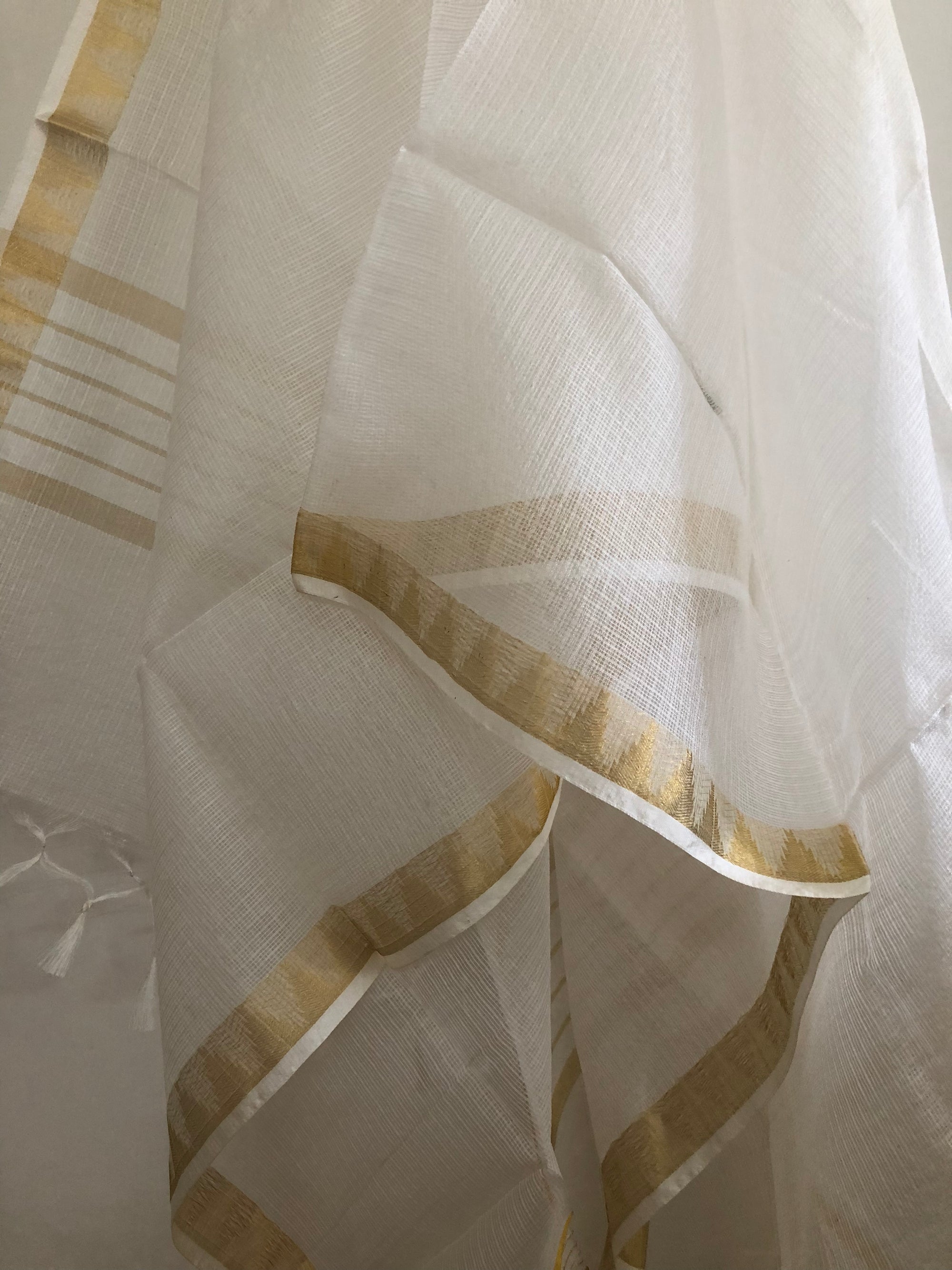 Dyeable Pure silk Kota Dupatta customise