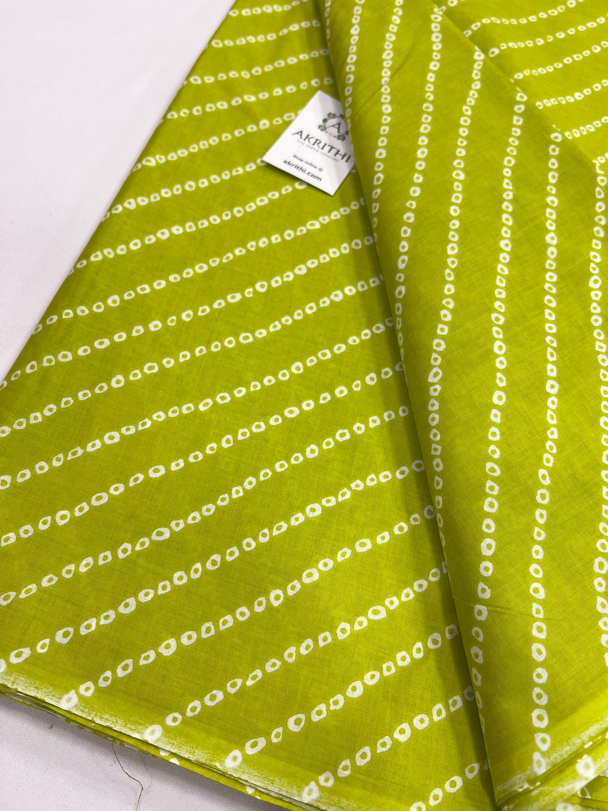 Printed pure cotton fabric