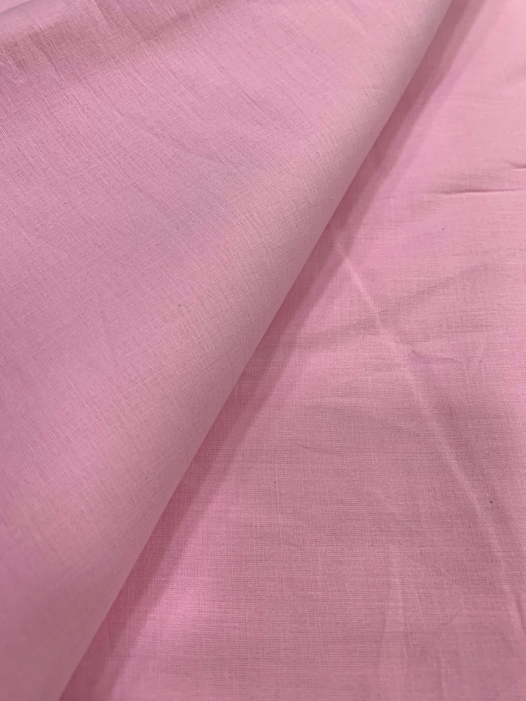 Plain pure mul cotton fabric