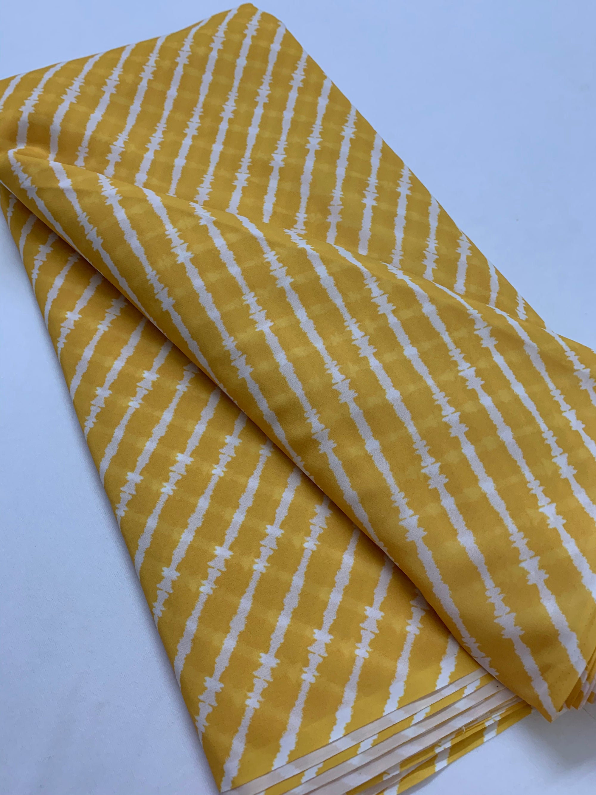 Leheriya Printed georgette fabric