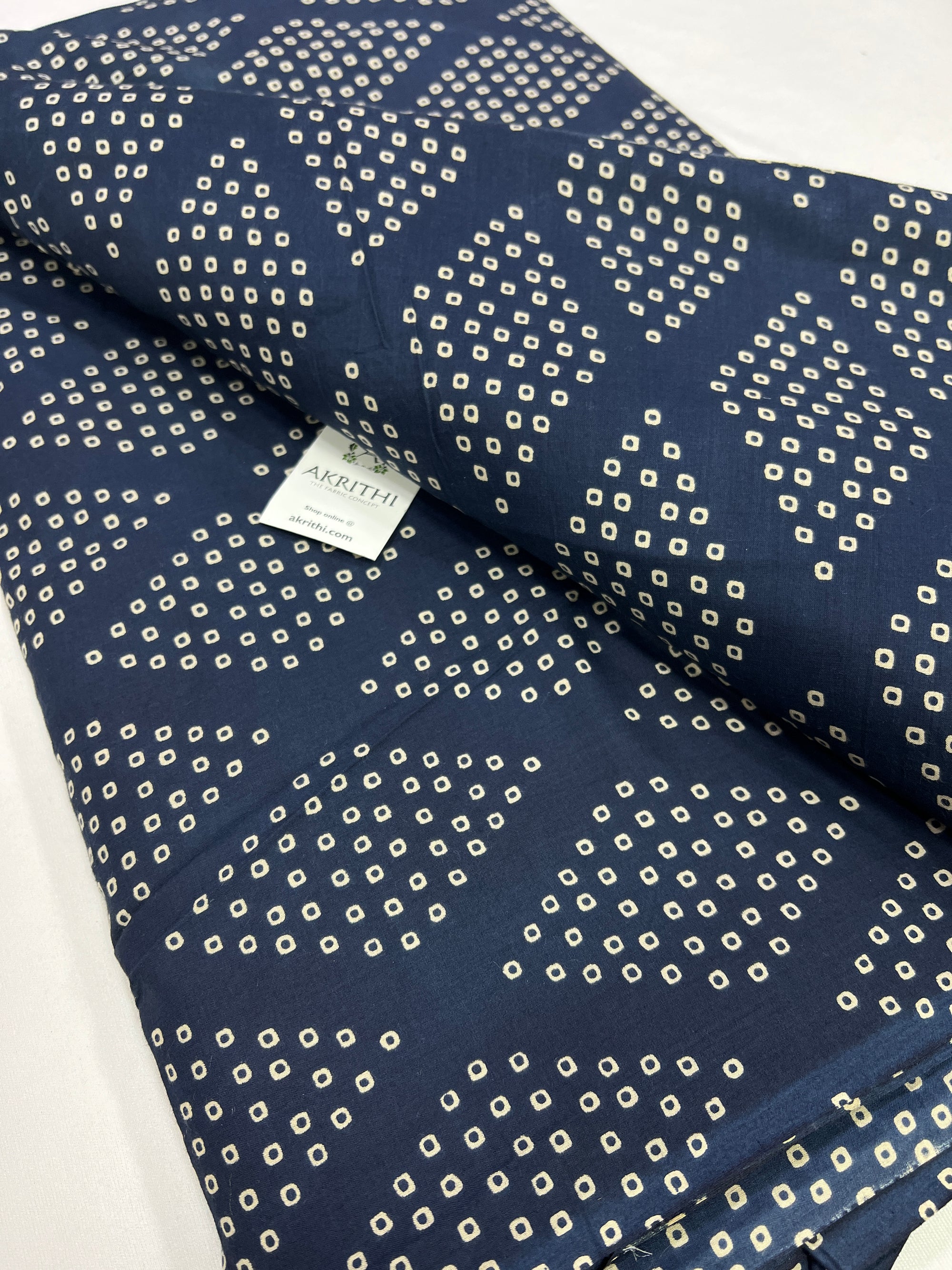 Printed pure cotton fabric