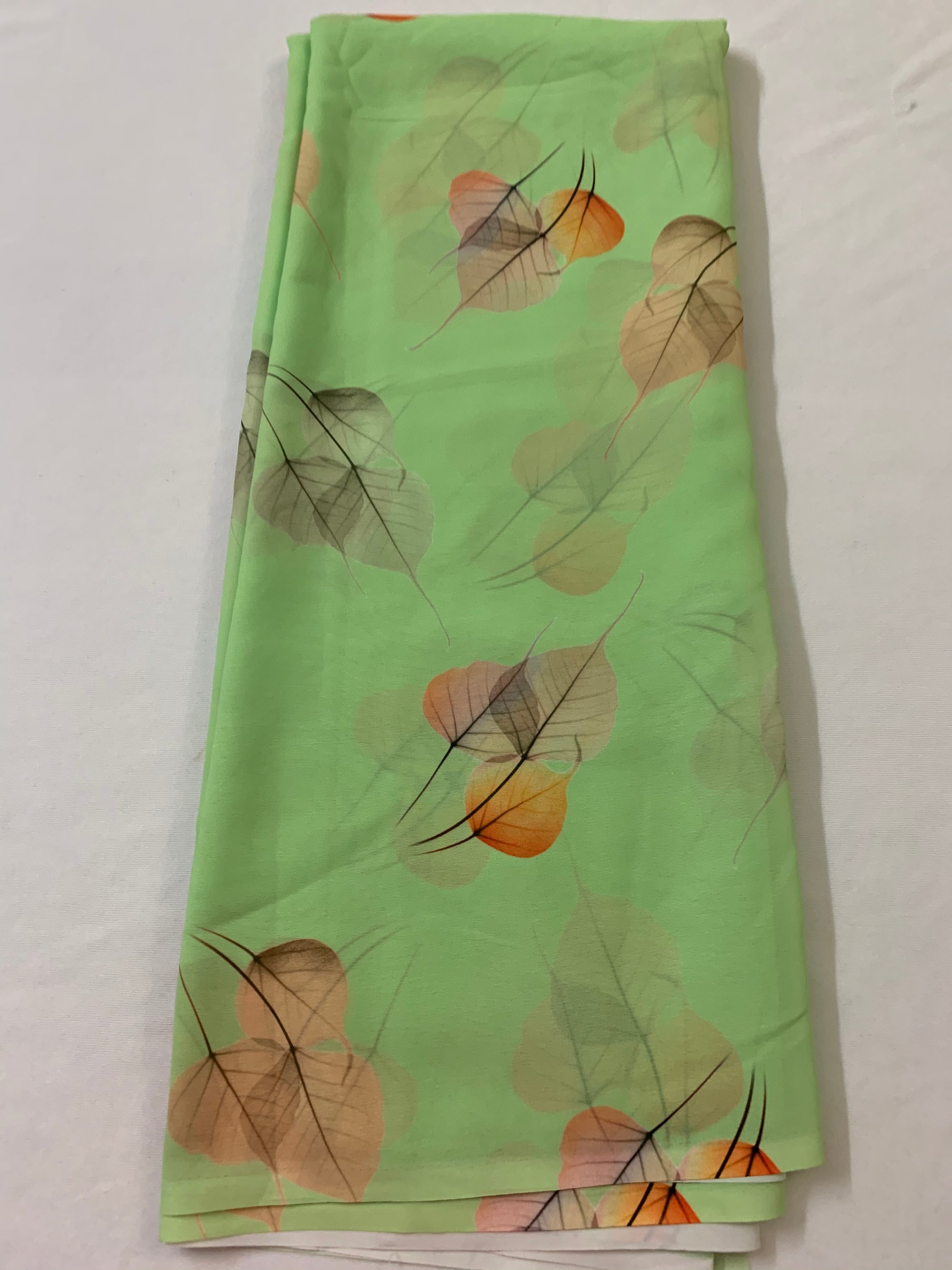 Digital floral Printed georgette fabric