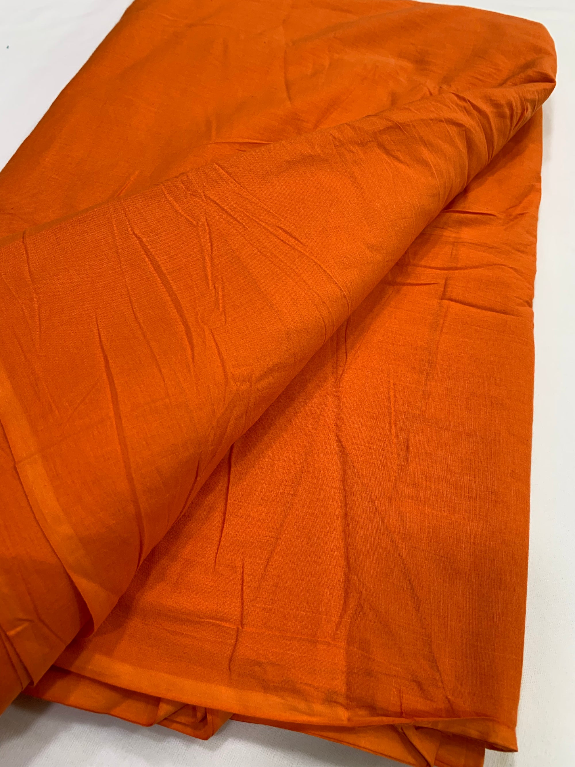 Plain pure mul cotton fabric