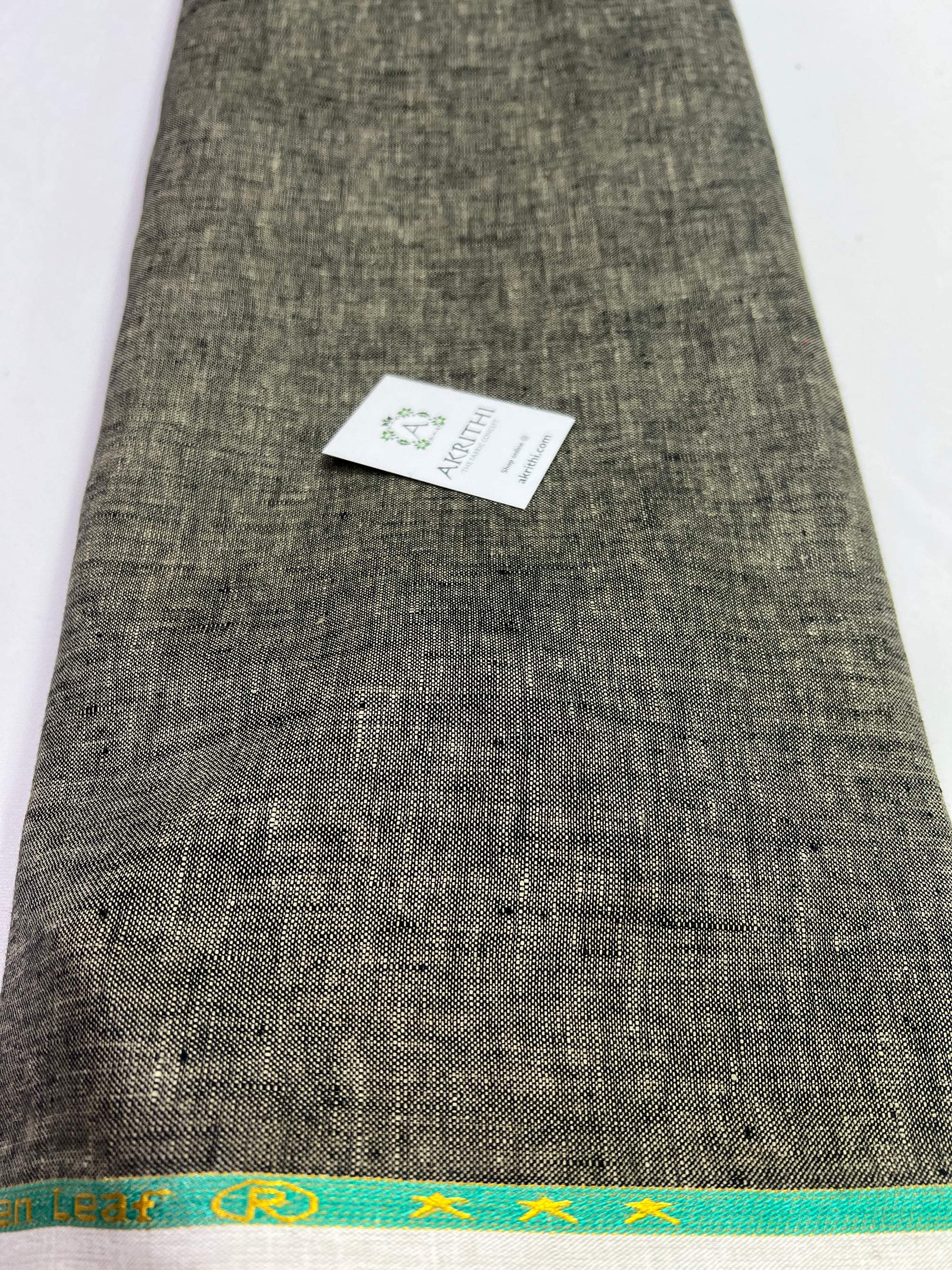 Pure linen fabric